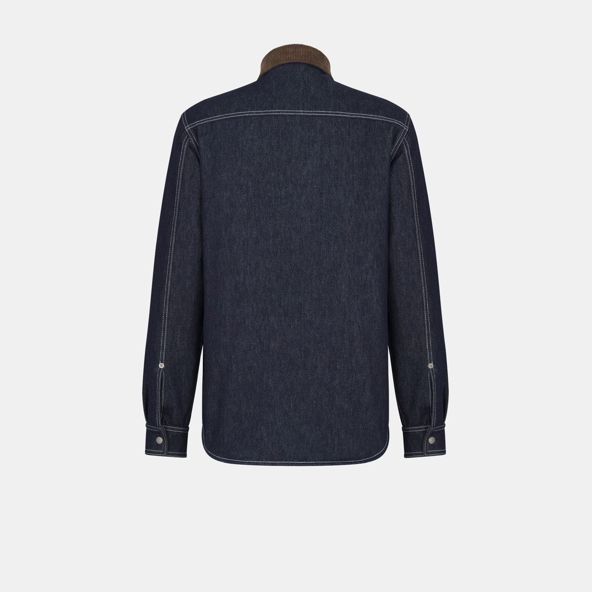 Dior o1bcso1str0326 Archives Labels Overshirt in Navy Blue Size US S / EU 44-46 / 1 - 2 Thumbnail