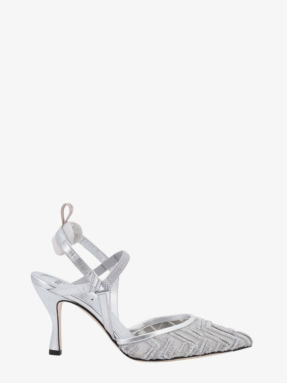 Fendi o1loc1c0824 Colibri in Silver Size US 8 / IT 38 - 1 Thumbnail