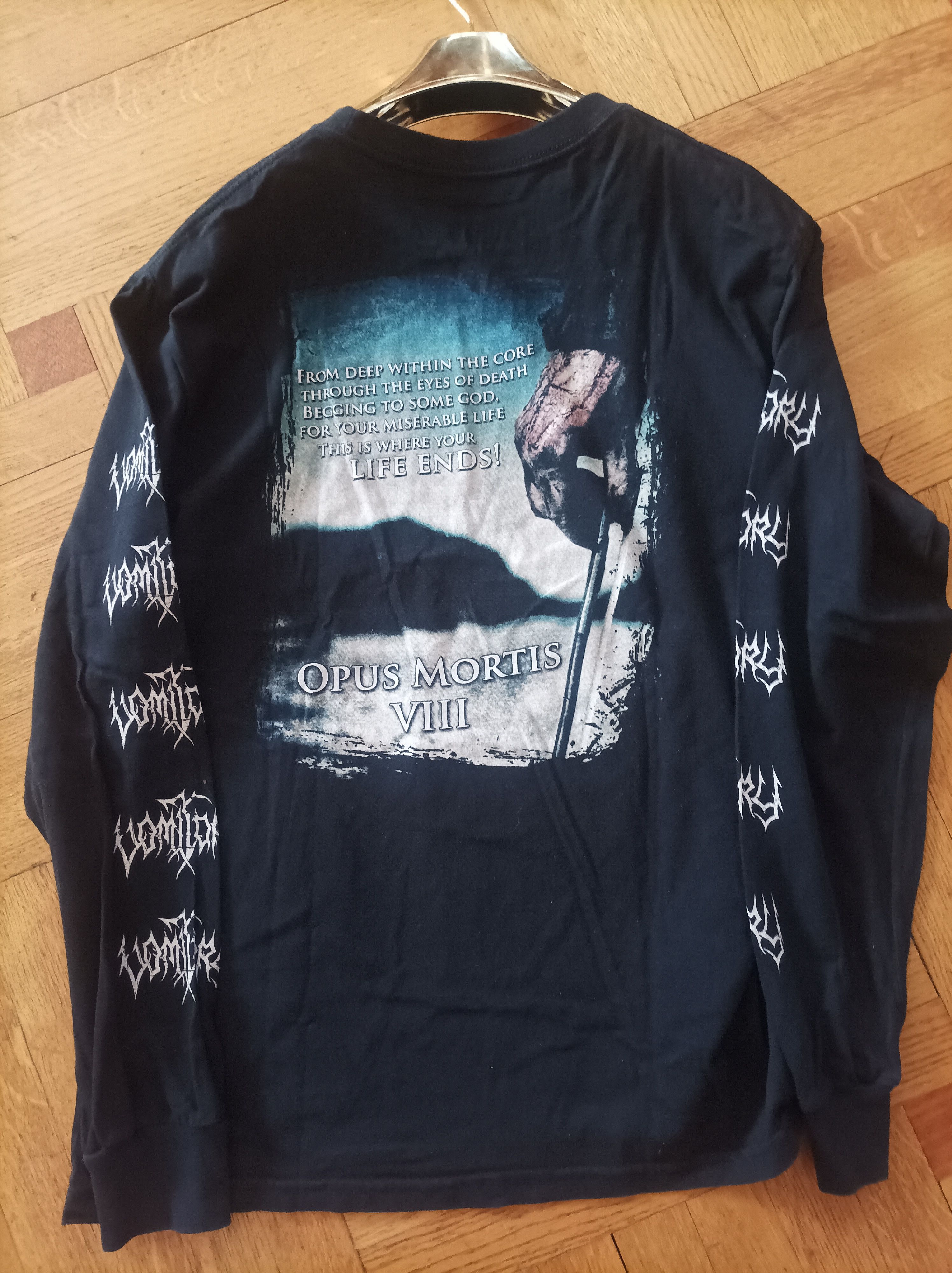 Vintage Vomitory opus mortis Vii official Size US L / EU 52-54 / 3 - 2 Thumbnail