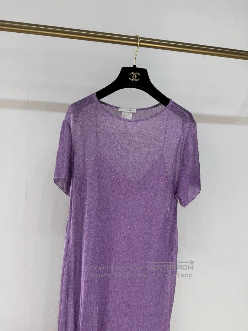The Row The Row A purple flowing dress Size M / US 6-8 / IT 42-44 - 2 Thumbnail