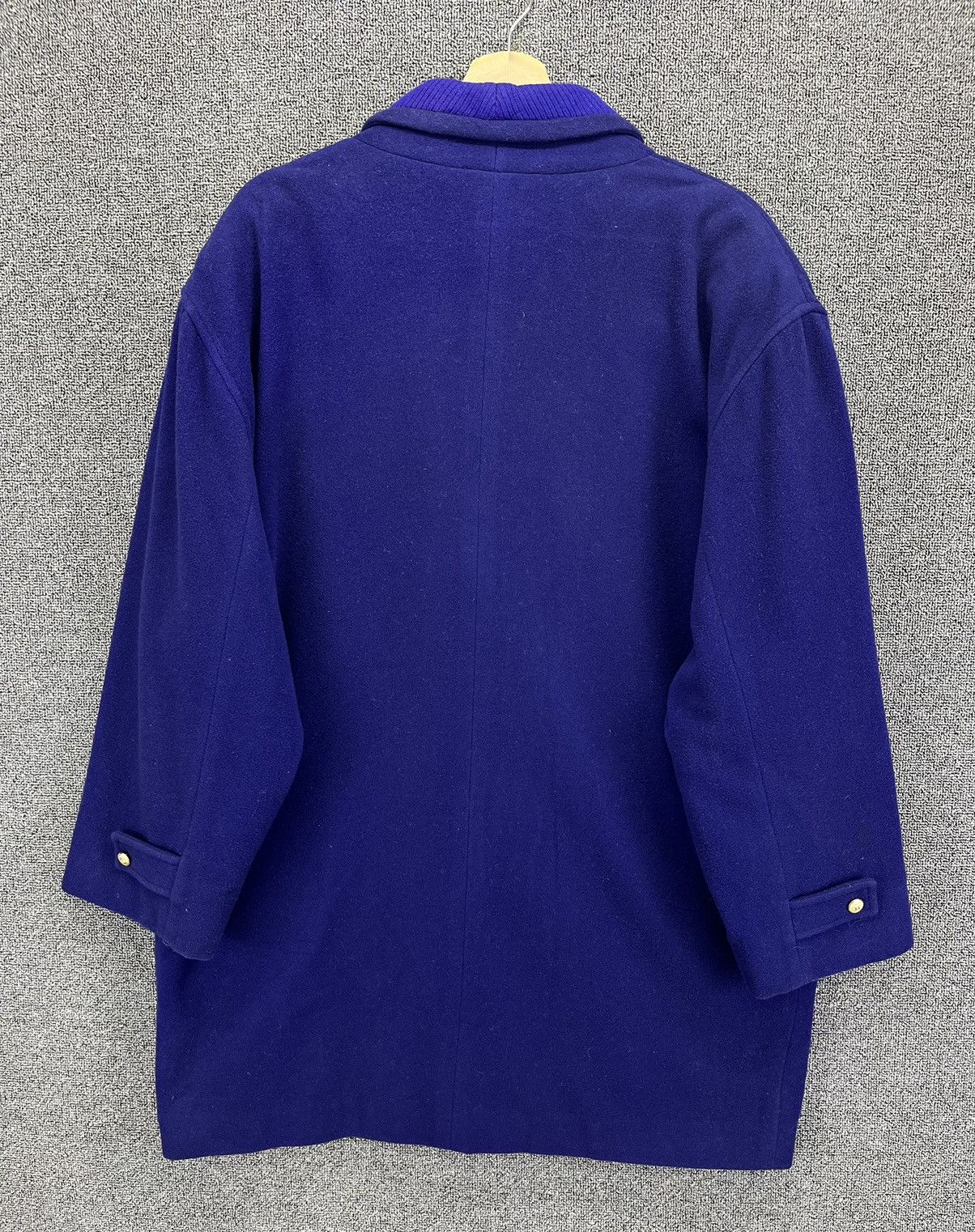 Celine Vintage 90s Celine Double Breasted Wool Jacket Size US L / EU 52-54 / 3 - 11 Thumbnail