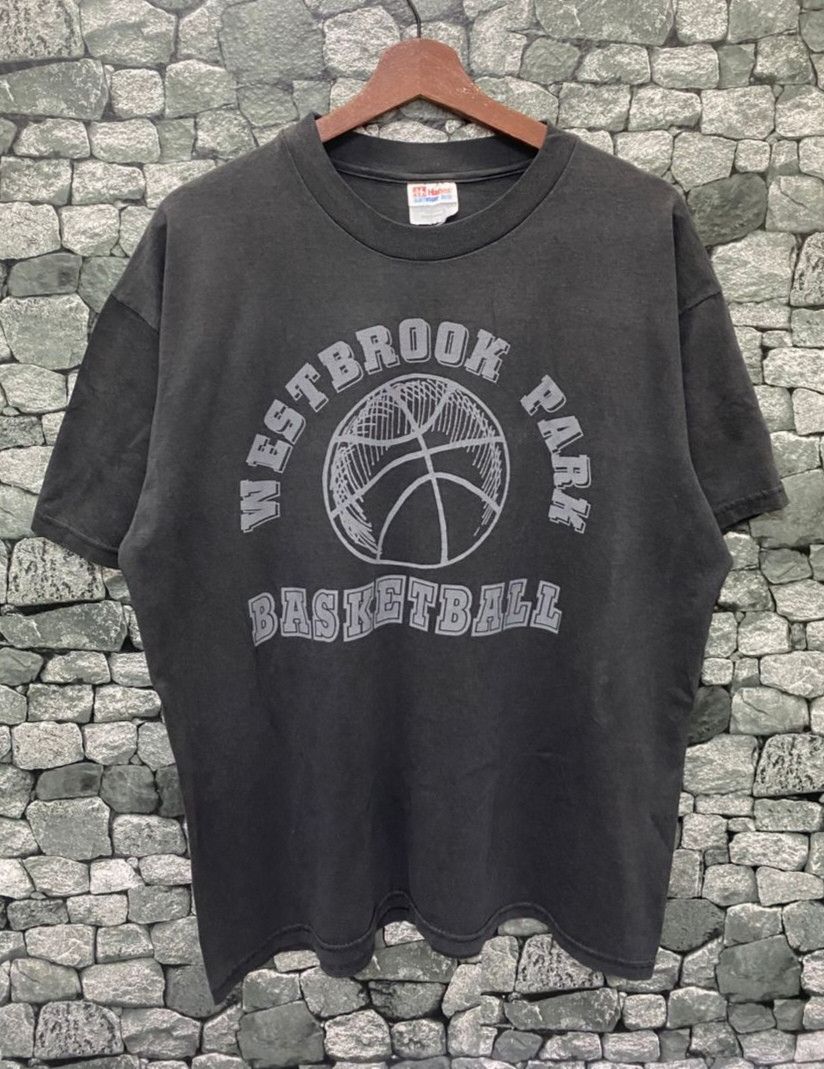 Vintage Vintage 90s Westbrook Park Basketball Sportwear Tshirt Size US M / EU 48-50 / 2 - 1 Thumbnail