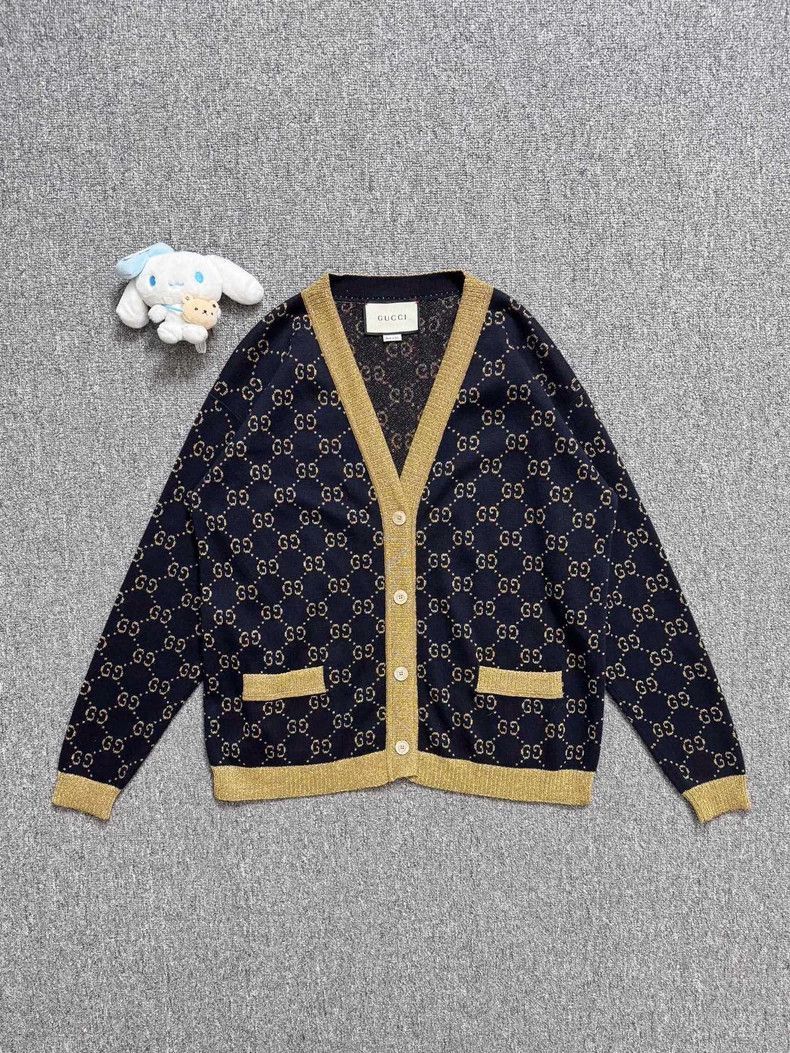 Gucci Gucci Monogram Knit Cardigan for Women-2506 Size US XS / EU 42 / 0 - 1 Thumbnail