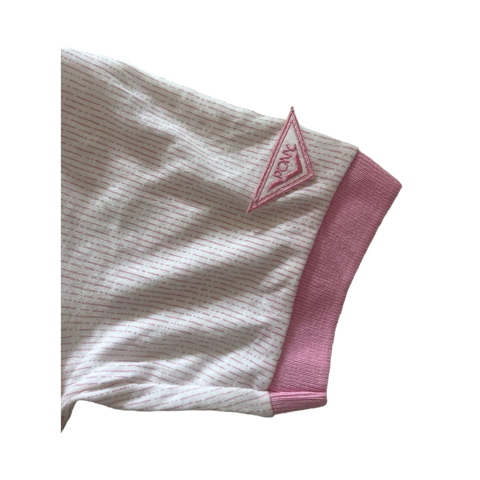 PONY VINTAGE PONY Polo Shirt Womens S Pink 80s NWT Deadstock Shirt Womens Pink 80s Vintage Size S / US 4 / IT 40 - 5 Thumbnail
