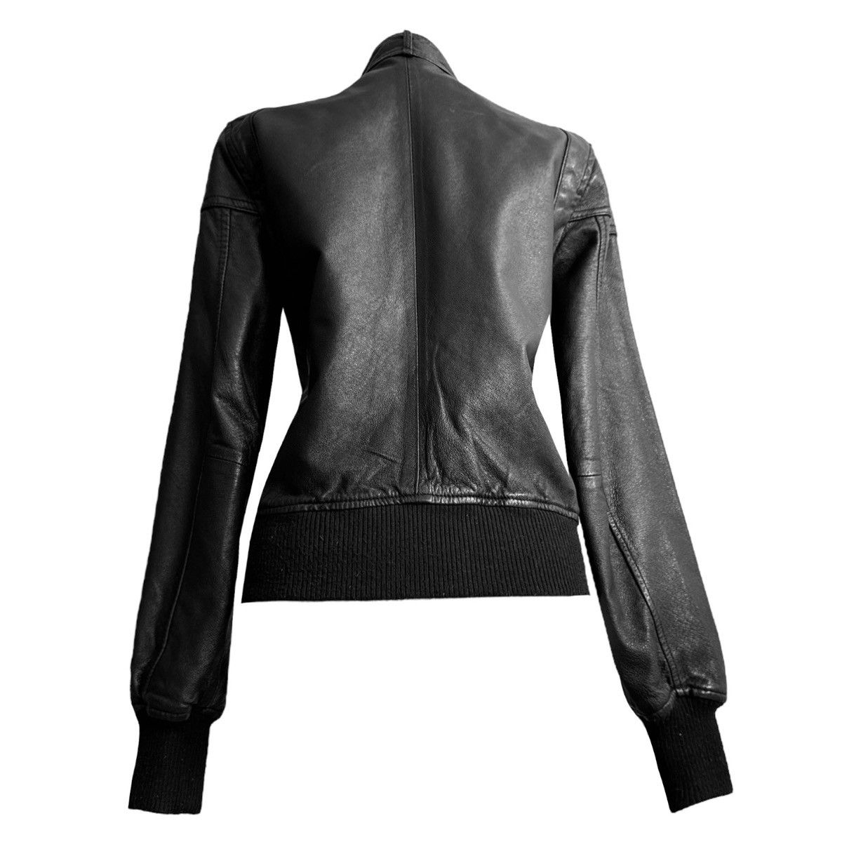 Vintage Amazing leather avant-garde distressed jacket Size M / US 6-8 / IT 42-44 - 2 Thumbnail