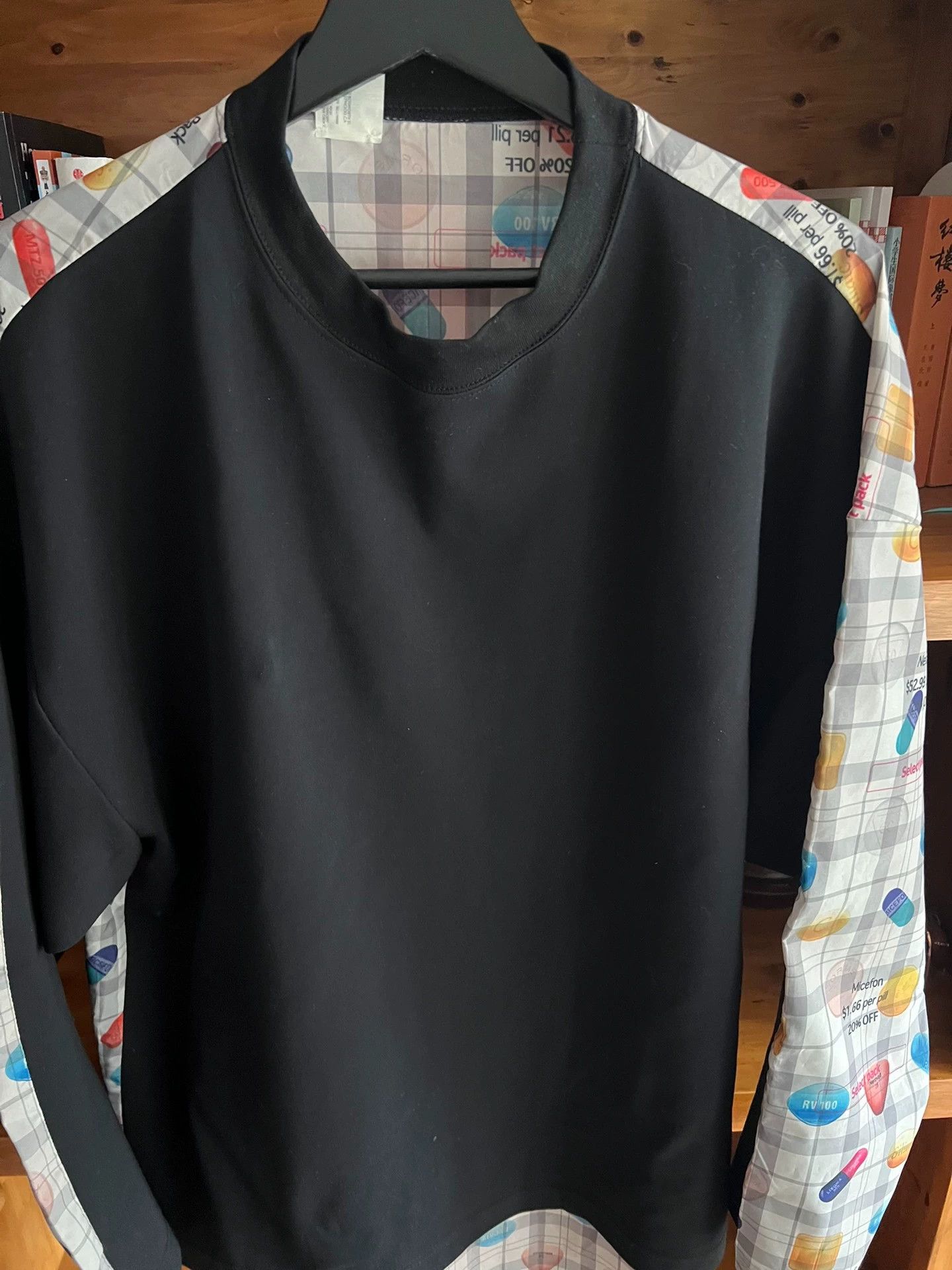N.Hoolywood N.HOOLYWOOD Paneled Runway Premium Sweatshirt 40 Near New Size US XXS / EU 40 - 4 Thumbnail