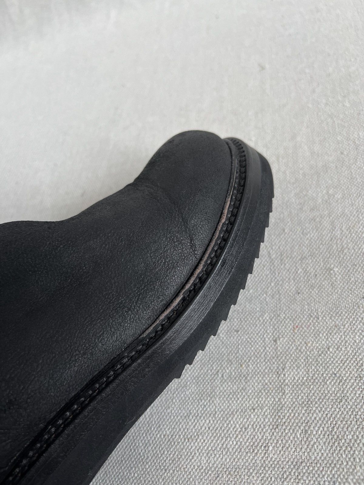 Rick Owens Rick Owens Blistered Leather Creeper Sock Boots Size US 6.5 / IT 36.5 - 11 Thumbnail