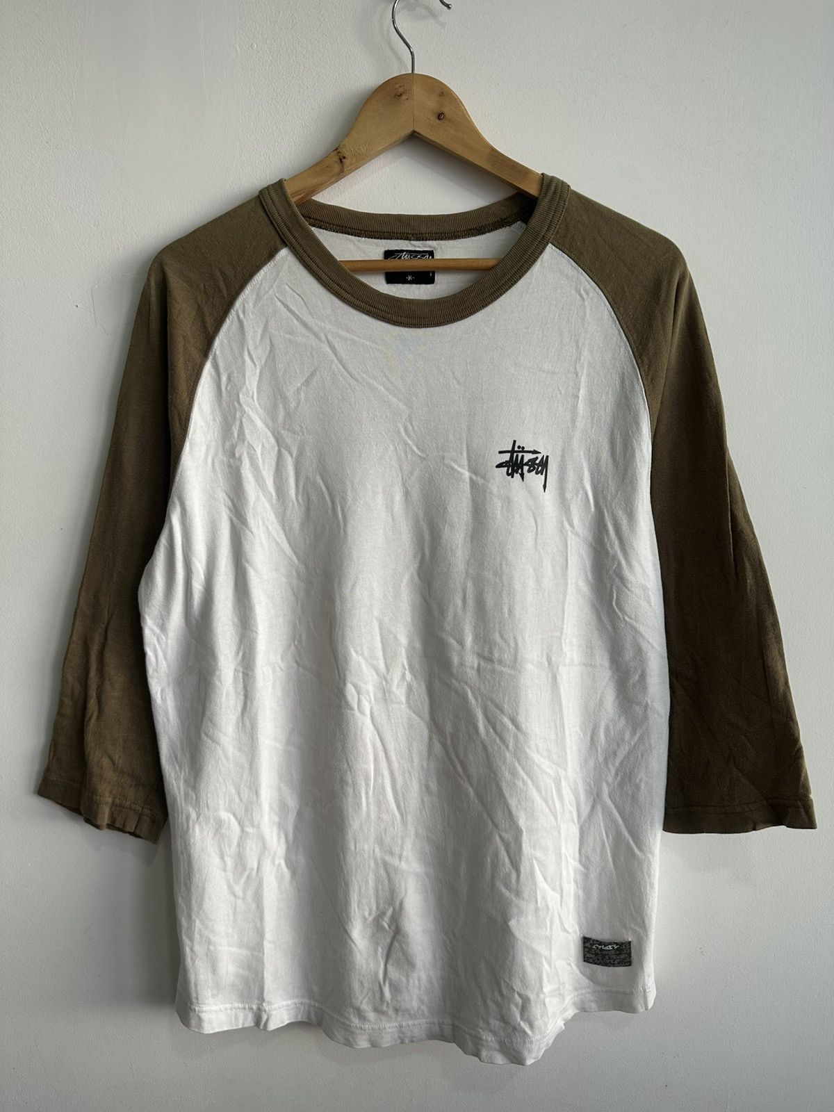 Futura × Stussy × Vintage Vintage Stussy x Futura Skull Print Streetwear 3/4 Sleeve Size US M / EU 48-50 / 2 - 2 Thumbnail