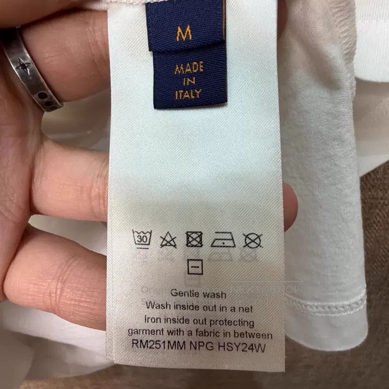 Louis Vuitton Louis Vuitton SS25 Embroidered Crewneck Short Sleeve Size US M / EU 48-50 / 2 - 5 Thumbnail