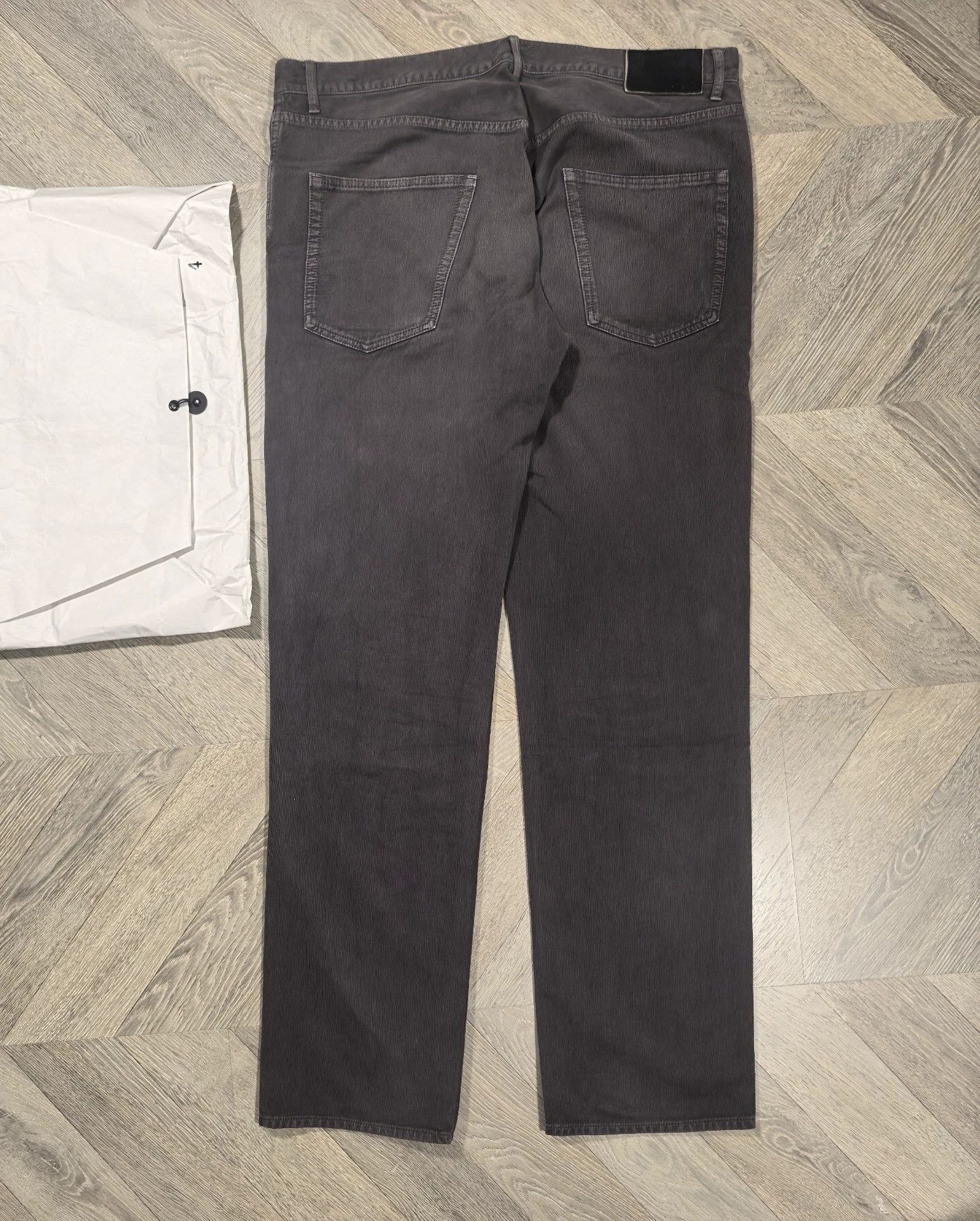 Visvim VISVIM FLUXUS 03 Washed Pique Straight Black Pants Size US 36 / EU 52 - 3 Thumbnail