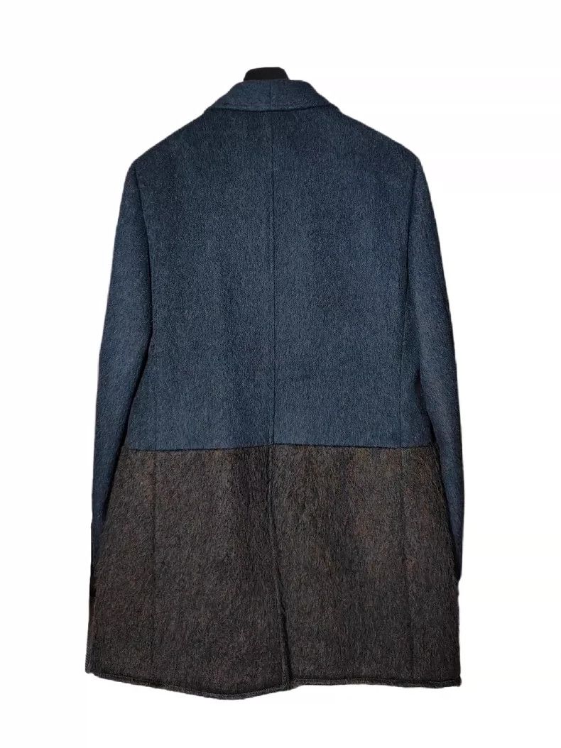 Givenchy Givenchy New Wool and Mohair Blend Patchwork Coat Size US M / EU 48-50 / 2 - 2 Thumbnail