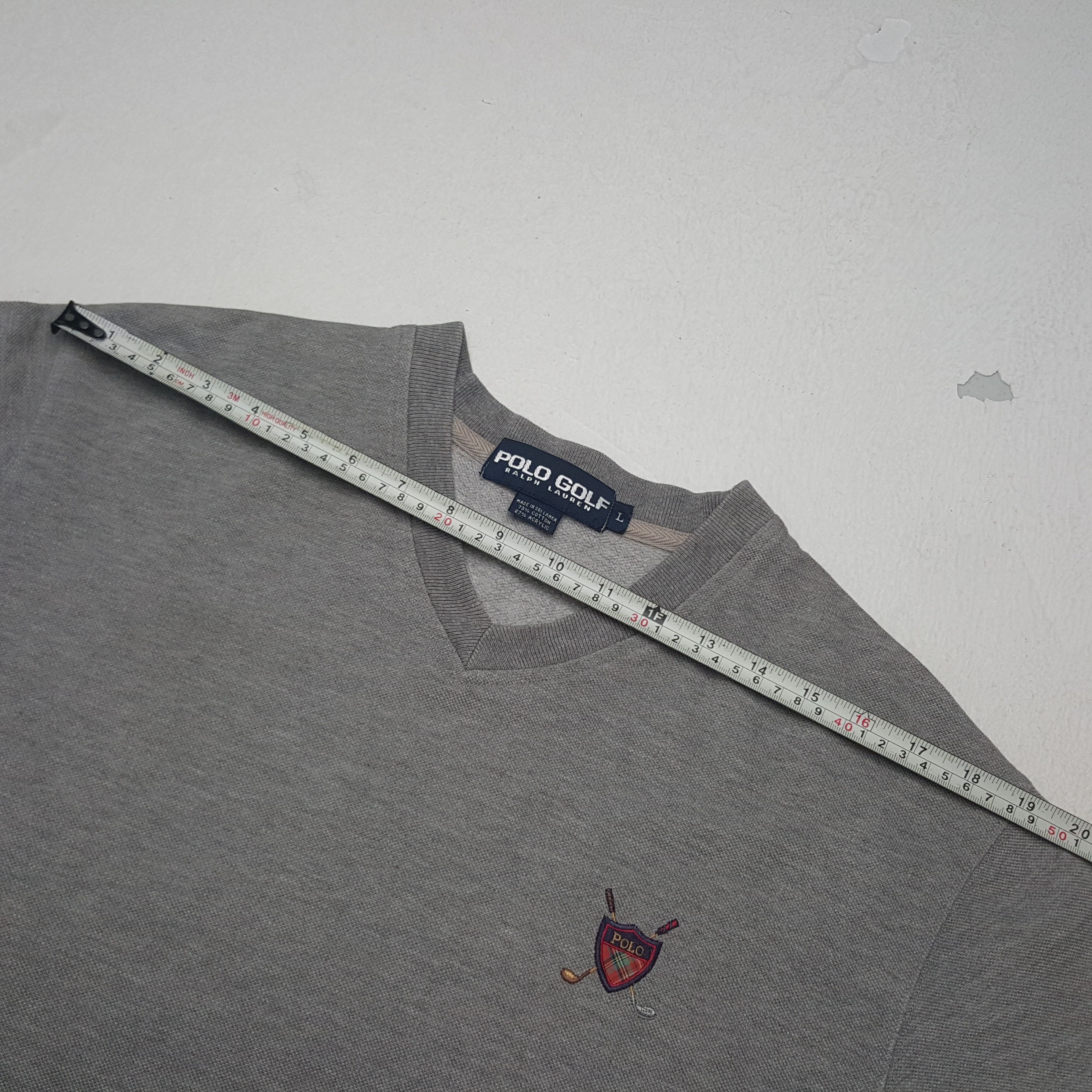 Polo Ralph Lauren × Vintage Vintage Polo Golf by Ralph Lauren American Brand Sweatshirt Size US L / EU 52-54 / 3 - 5 Thumbnail