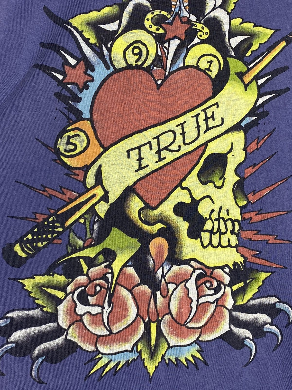 Ed Hardy × Vintage Vintage Ed Hardy y2k streetwear style graphic t-shirt Size US XL / EU 56 / 4 - 6 Thumbnail