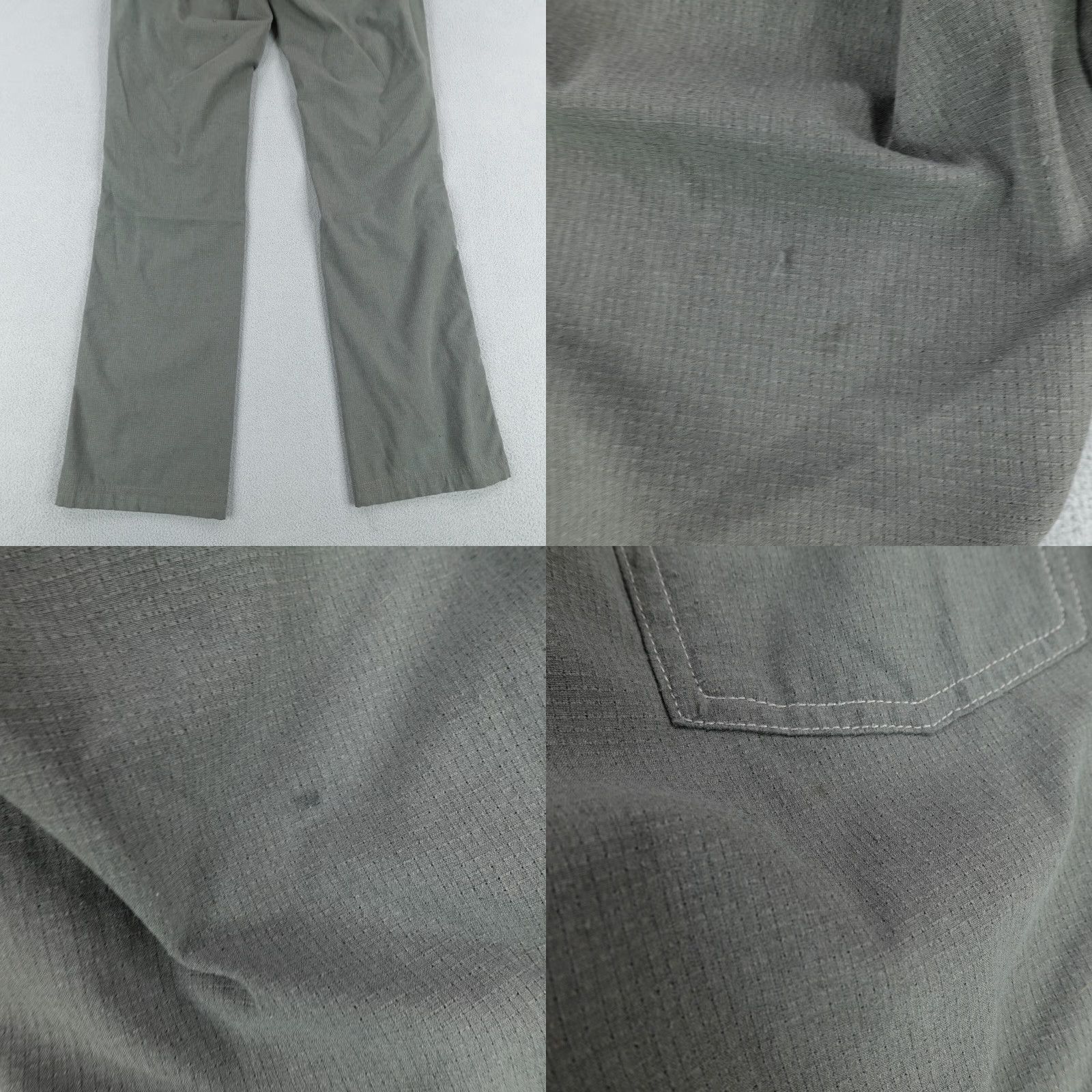 Vintage Kuhl Pants Adult 2 Gray Bootcut Chino Polyester Spandex Breathable Lightweight Pockets Womens Size 26" / US 2 / IT 38 - 8 Thumbnail
