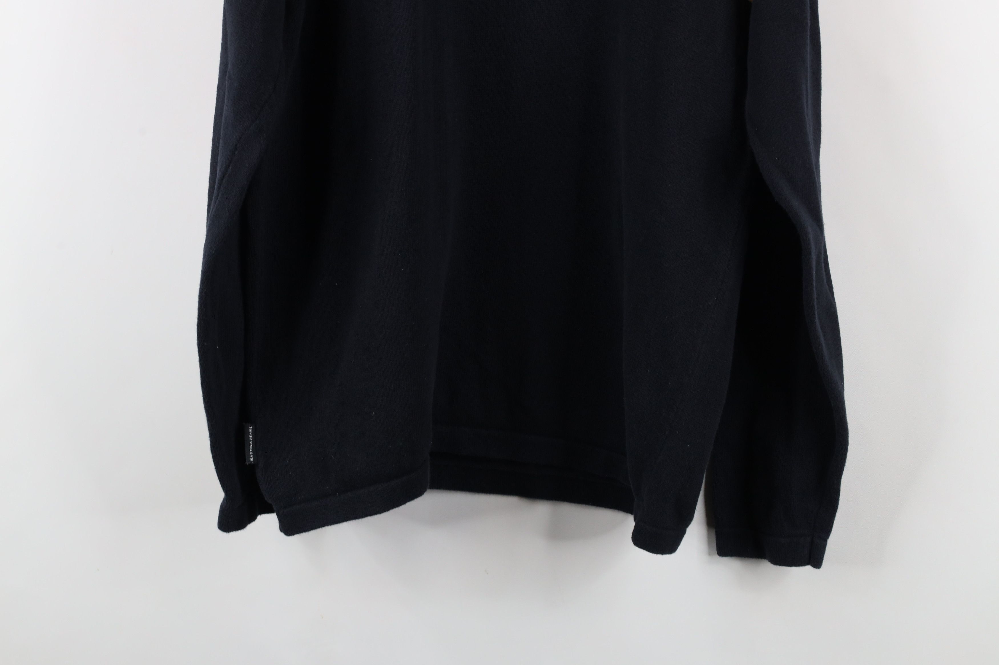 Nautica × Vintage Vintage 90s Nautica Spell Out Striped Knit Crewneck Sweater Size US L / EU 52-54 / 3 - 9 Thumbnail