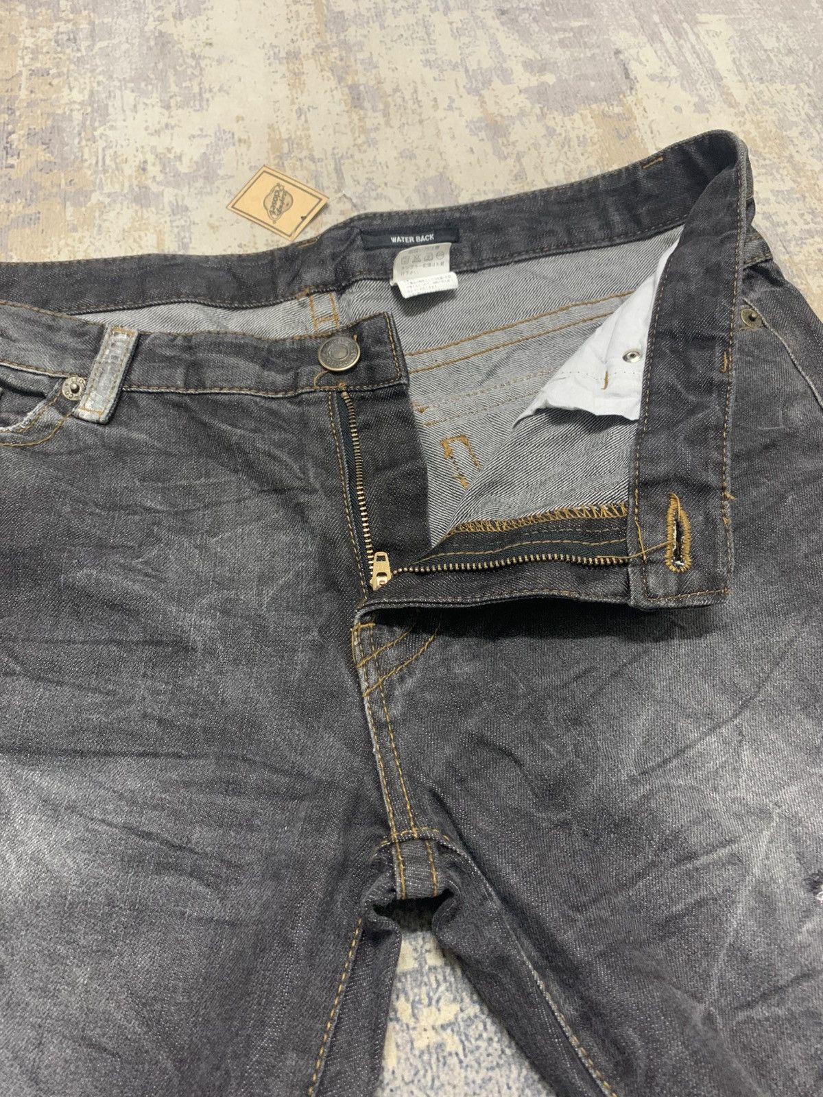 If Six Was Nine If Six Was Nine Flared Jeans Water Back Distressed Denim Size US 36 / EU 52 - 5 Thumbnail