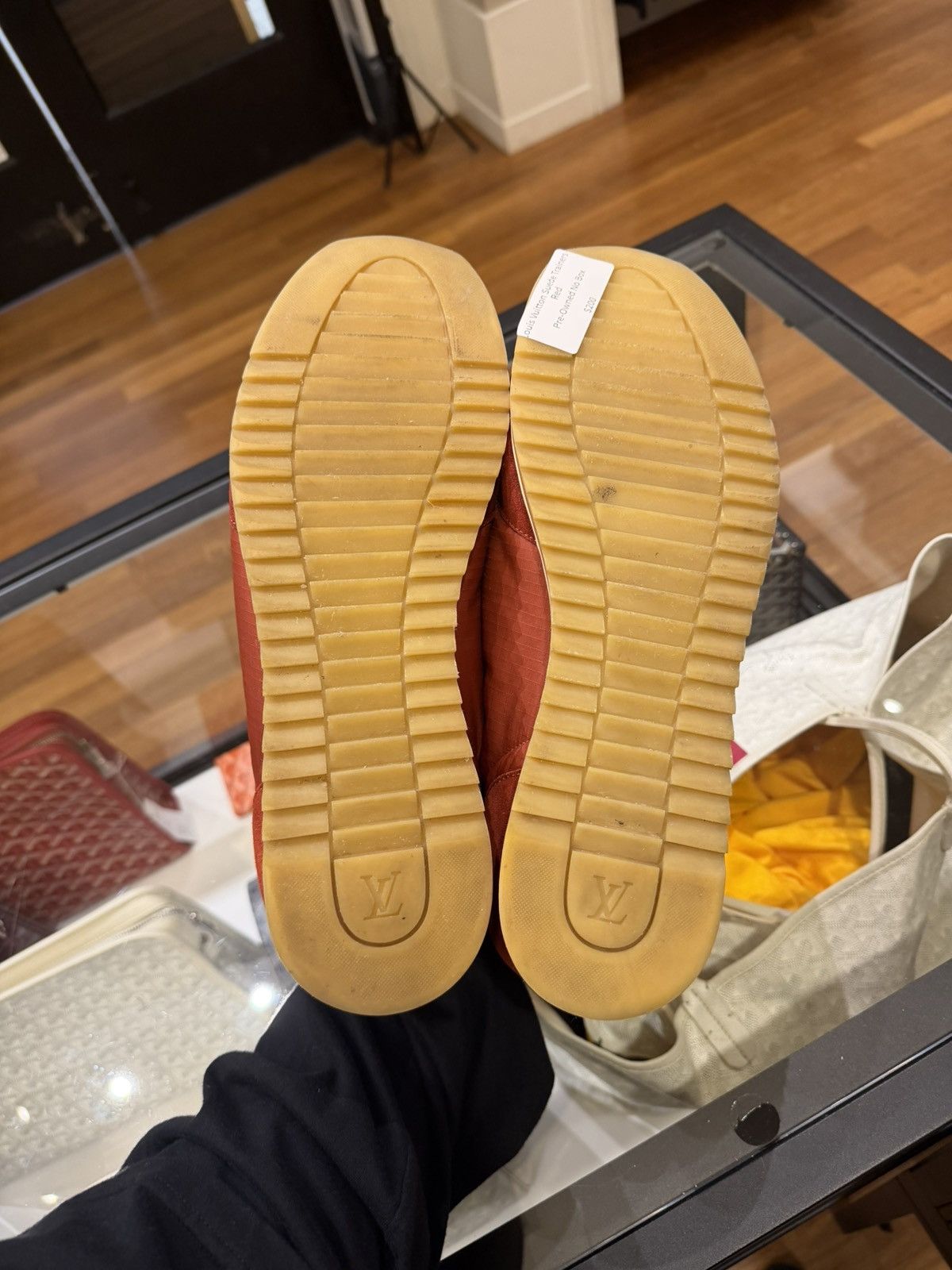 Louis Vuitton Louis Vuitton Suede Trainer Size US 11.5 / EU 44-45 - 7 Thumbnail