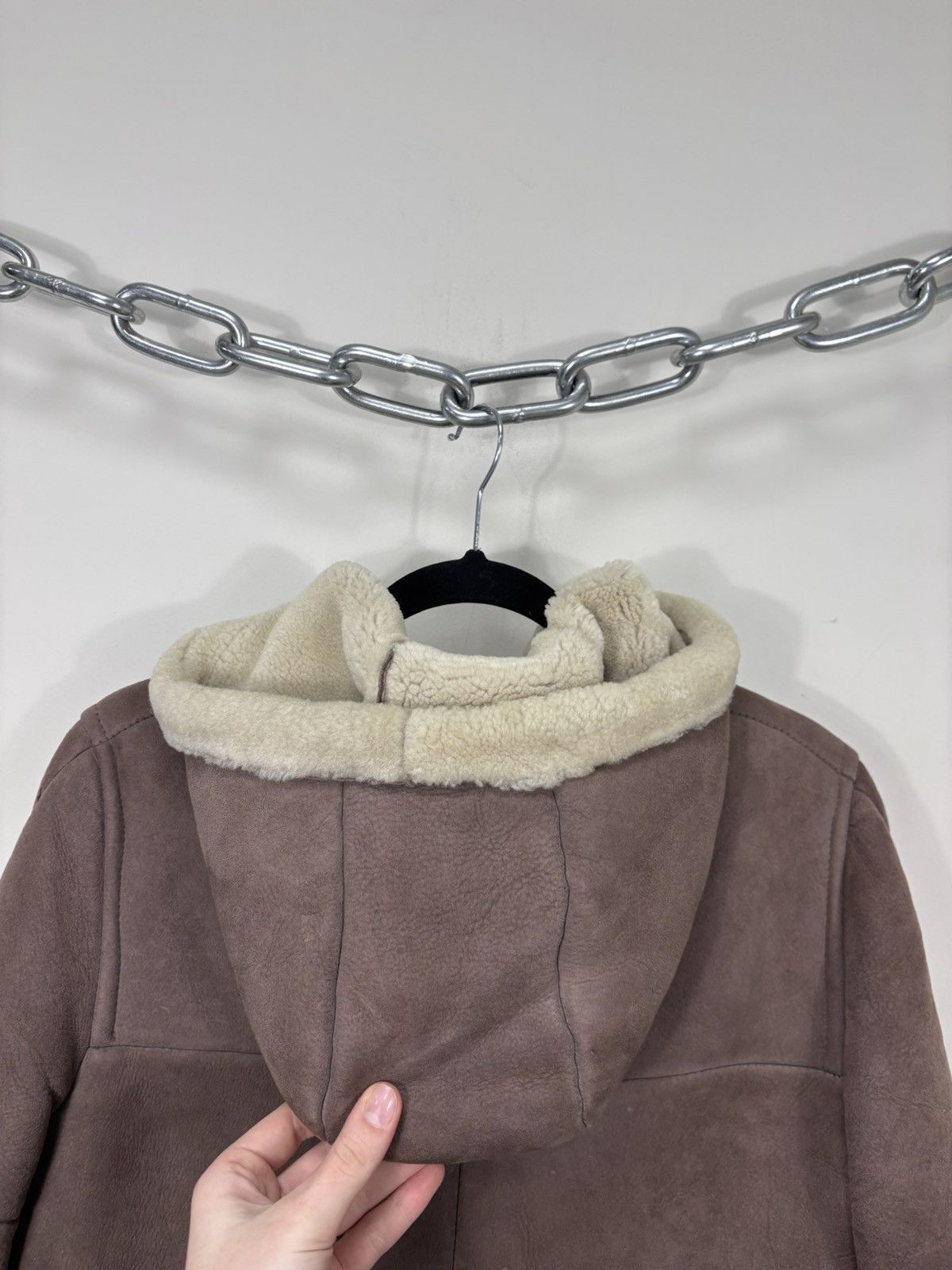 Other Vintage Californian Spring Lamb Leather Sheepskin Jacket Size M / US 6-8 / IT 42-44 - 24 Thumbnail