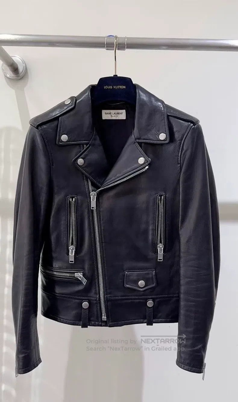 Saint Laurent Paris Leather Jacket