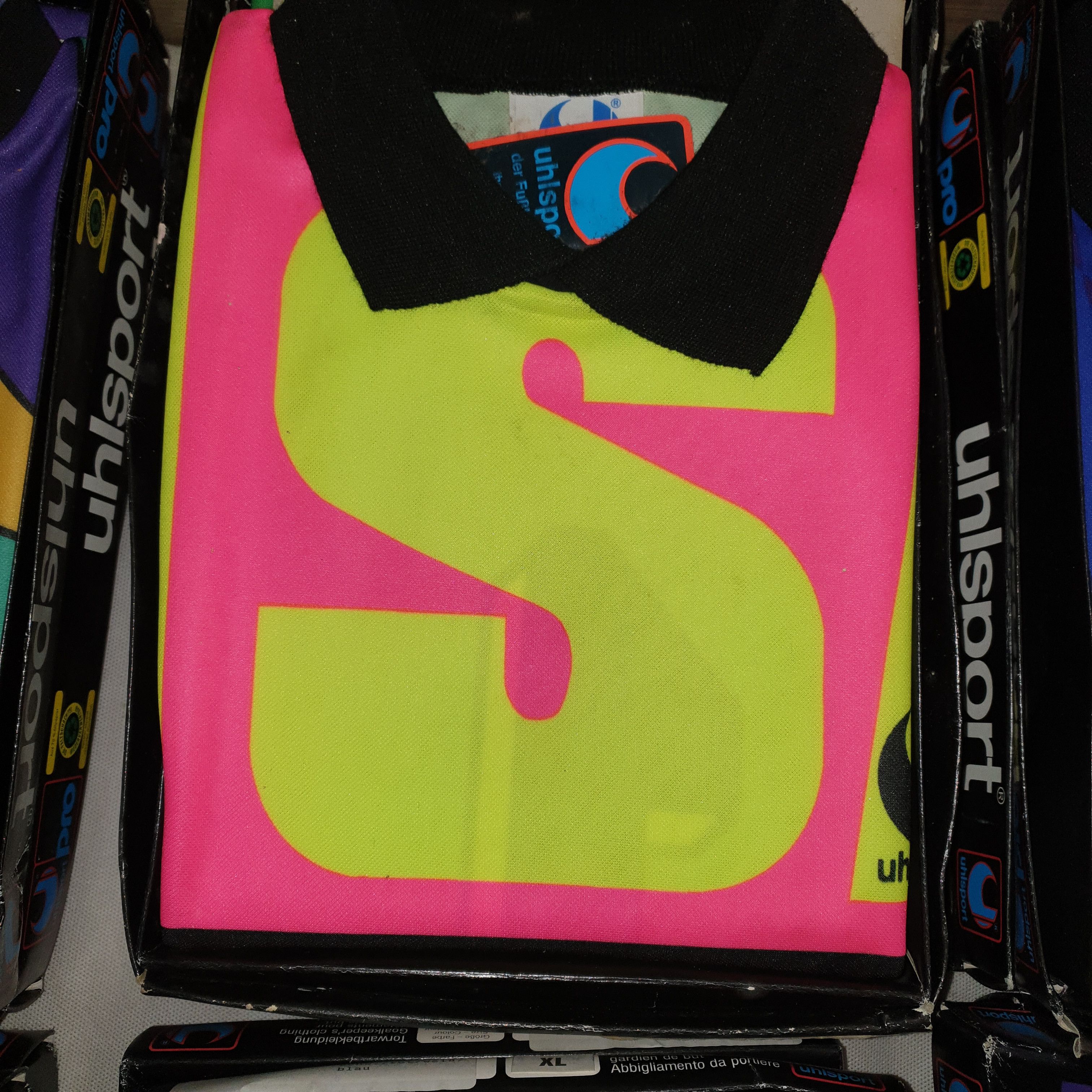 Vintage Uhlsport pro Usa towartpullover soccer jersey 90's Size US XL / EU 56 / 4 - 2 Thumbnail