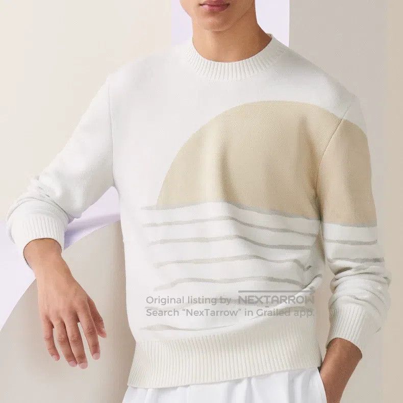 Hermes Hermes Men's New Cashmere Knit Top Size US M / EU 48-50 / 2 - 5 Thumbnail