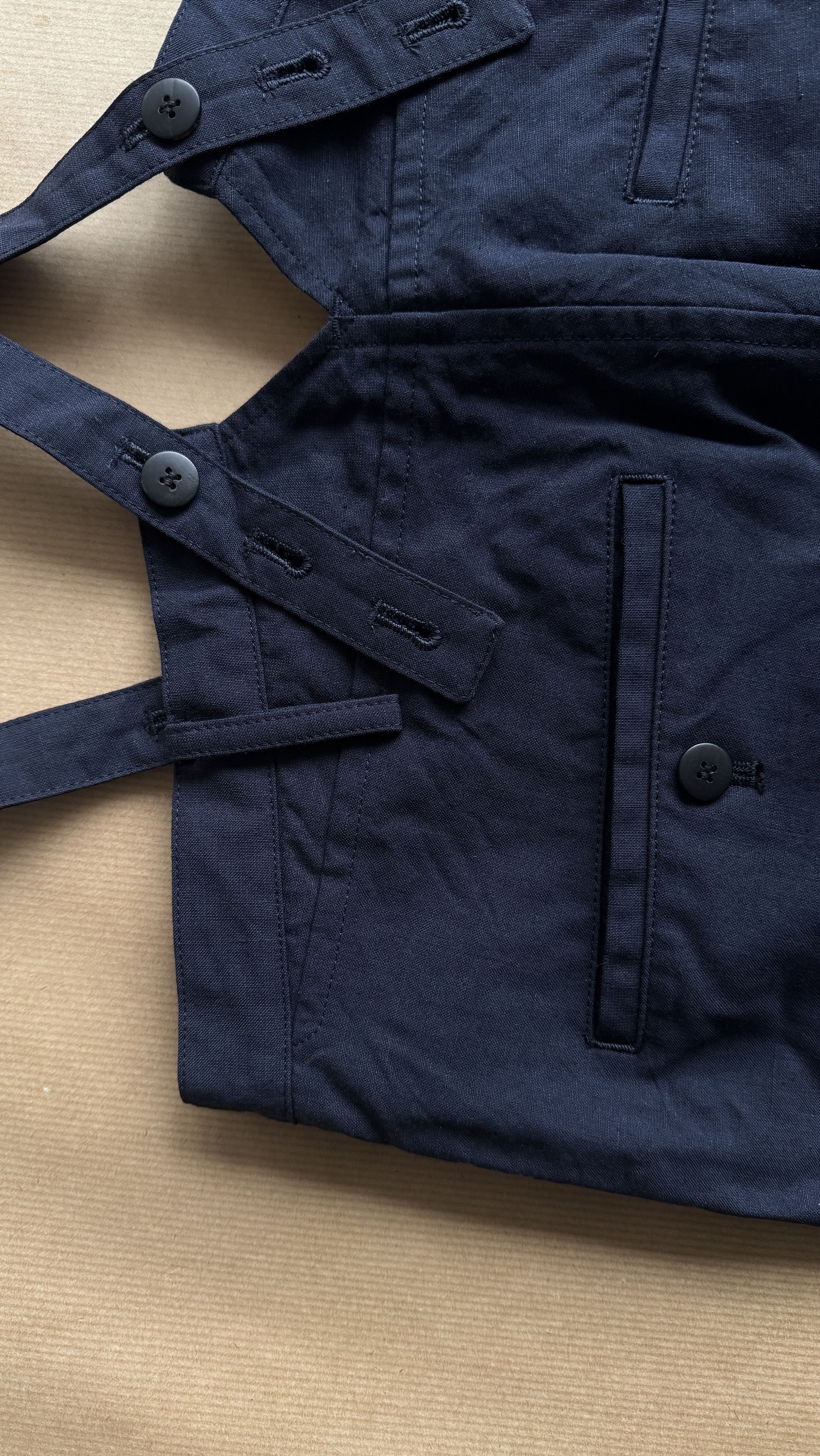Visvim aa . 2 . as new . TRAVAILLER WOOL LINEN BRACES PANTS(W / L) Size US 34 / EU 50 - 14 Thumbnail