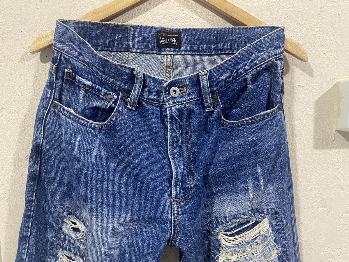 Von Dutch Von Dutch 2000s Patch Distressed Design Denim Size US 30 / EU 46 - 3 Thumbnail