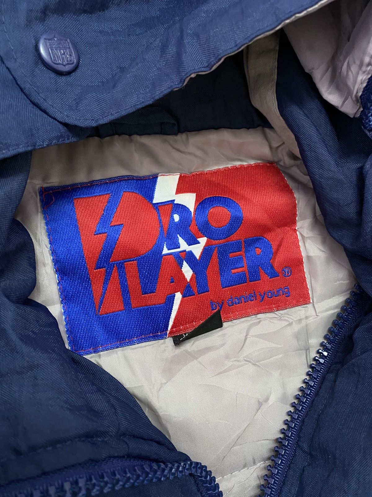 Pro Player 🔥90's Dallas Cowboys Football Pro Player Zip Up Jacket Size US XL / EU 56 / 4 - 4 Thumbnail
