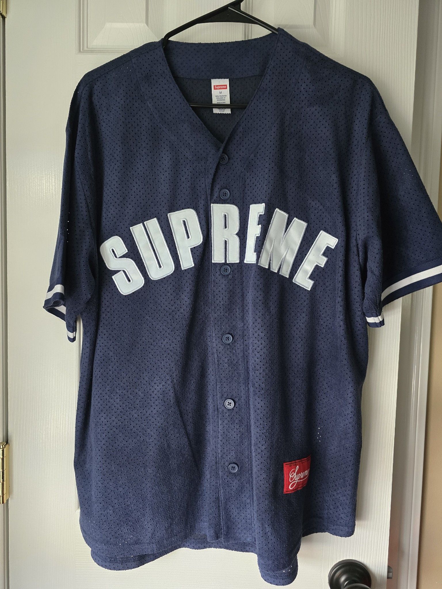 Supreme Supreme ultrasuede baseball jersey Size US M / EU 48-50 / 2 - 1 Thumbnail