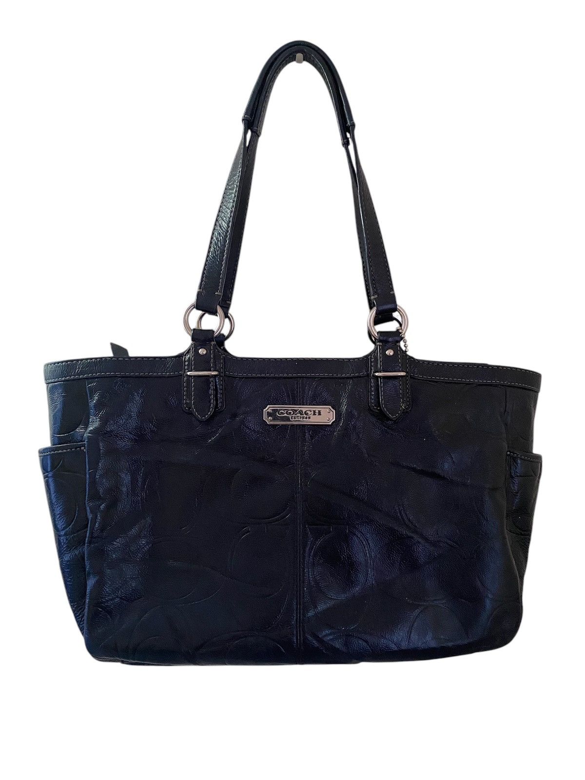 Coach VINTAGE COACH LEATHER HANDBAG Size ONE SIZE - 1 Thumbnail