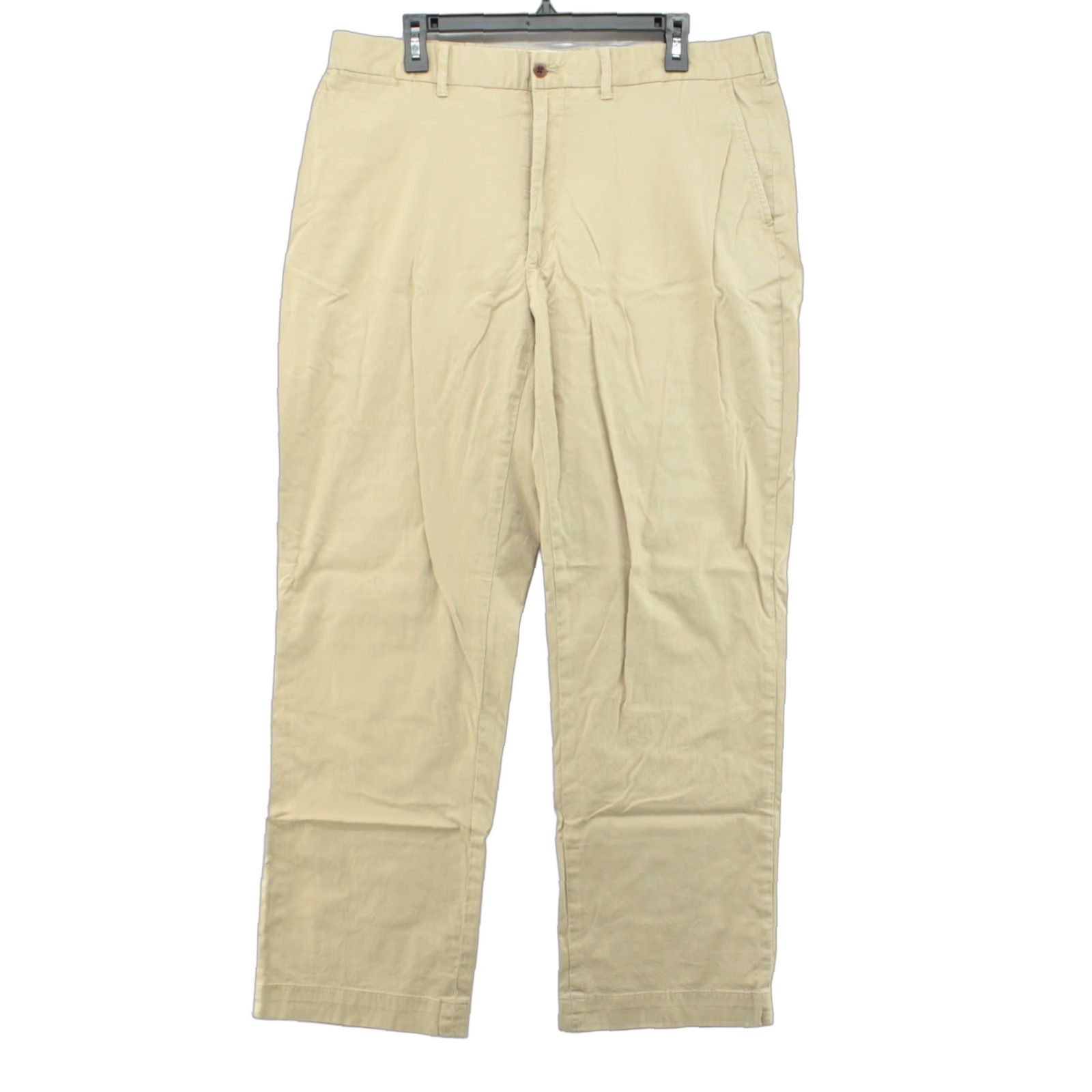 Vintage VINTAGE Polo Golf Pants Men 36 Beige Chino Jeans Belt Loops Straight Front Logo Preppy City Classic Designer Modern 90s Mens Size US M / EU 48-50 / 2 - 1 Thumbnail