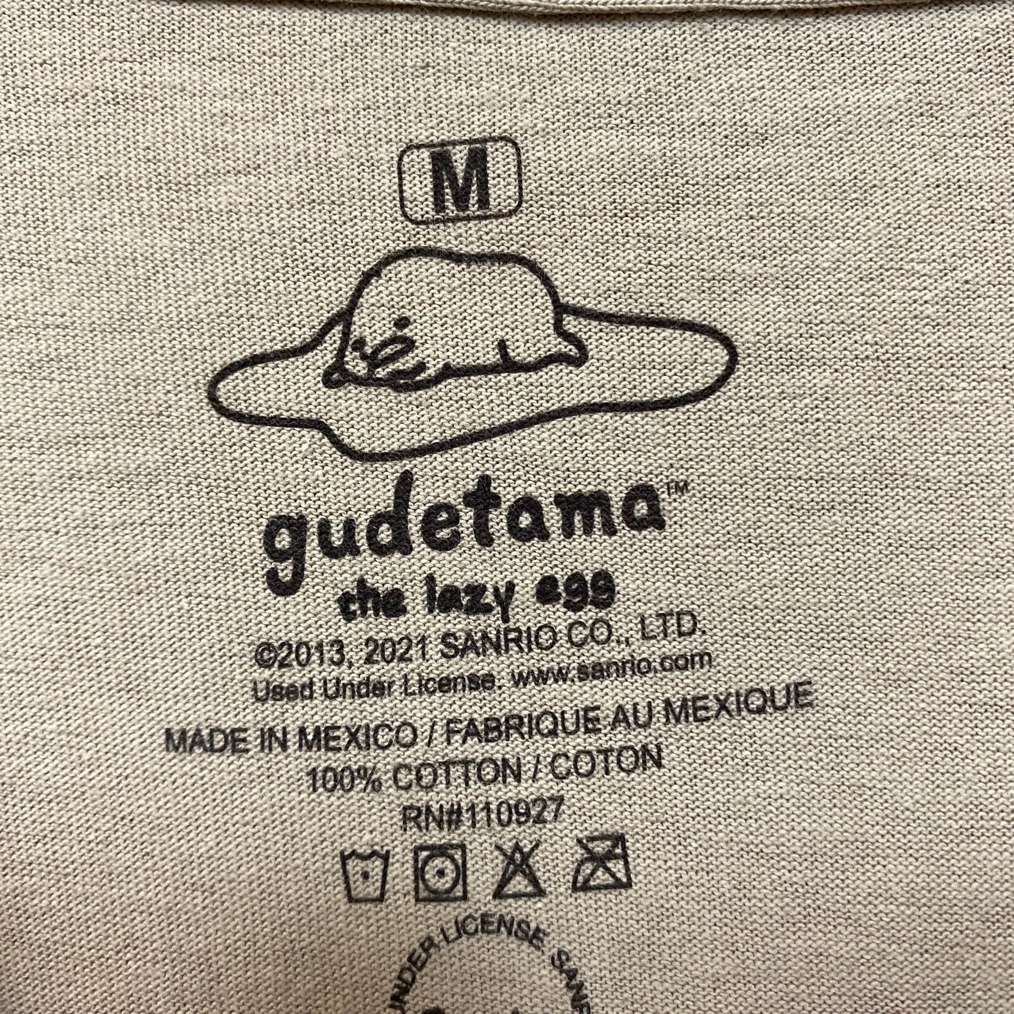 Other Gudetama The Lazy Egg Brrr with Bacon Blankie Sanrio Tee M Size US M / EU 48-50 / 2 - 4 Thumbnail