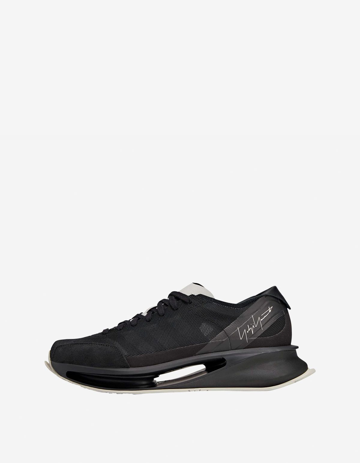 Y-3 Y-3 Black S-Gendo Run Trainers Size US 11 / EU 44 - 8 Thumbnail