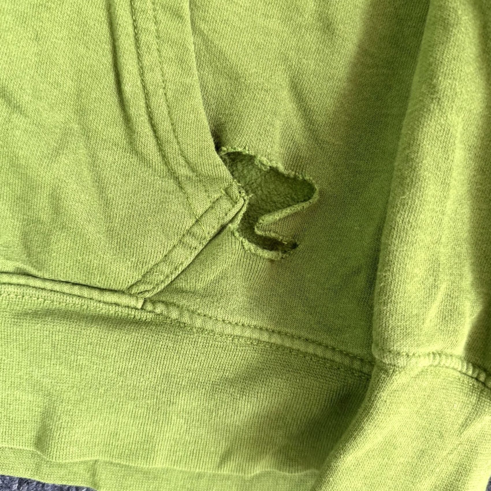 The North Face The North Face Hoodie Mens Large Green Fleece Protect Our Parks Sweatshirt Size US L / EU 52-54 / 3 - 2 Thumbnail