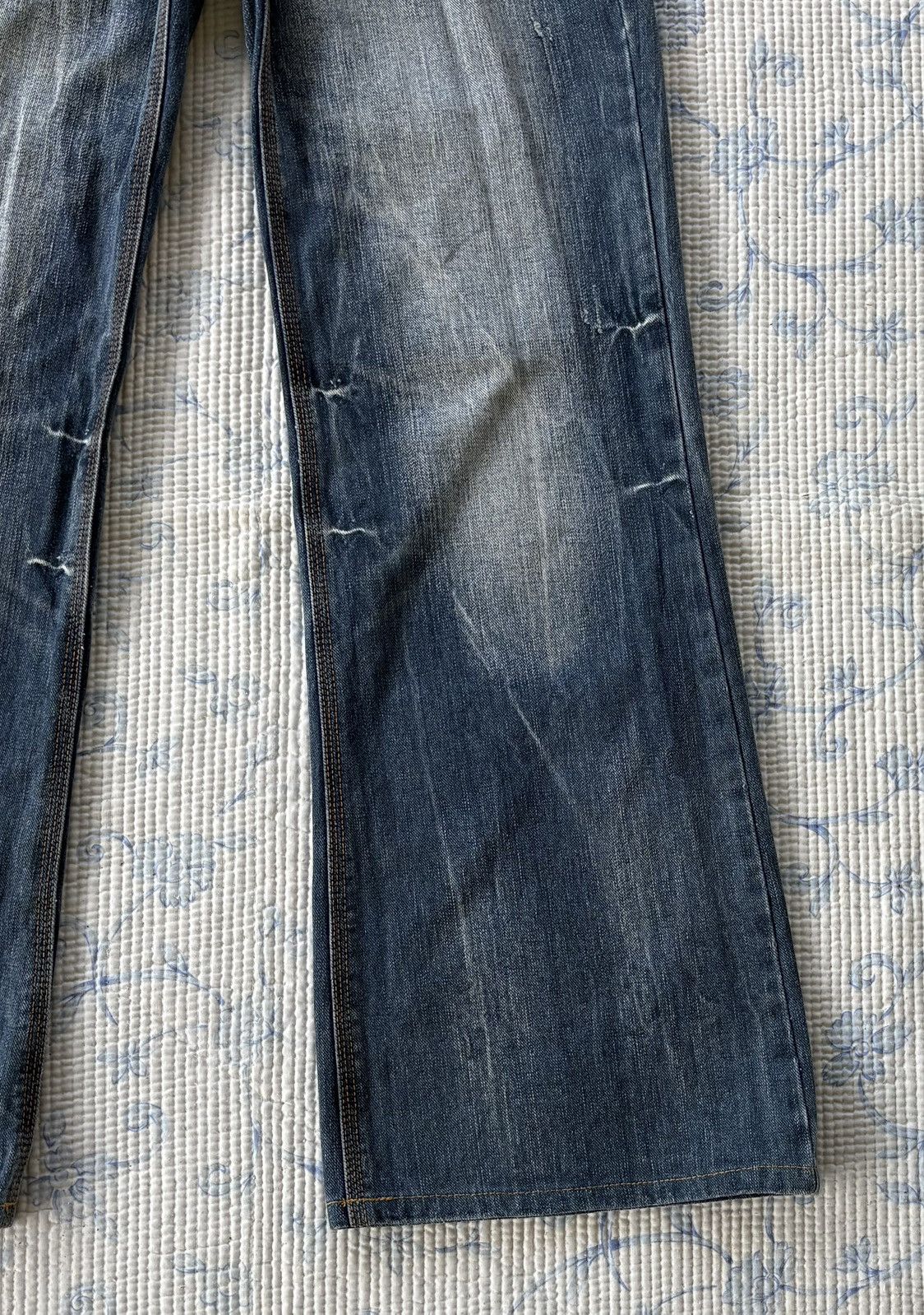 Japanese Brand Japanese Genes Native American Embroidered Bootcut Y2K Jeans Size US 32 / EU 48 - 7 Thumbnail