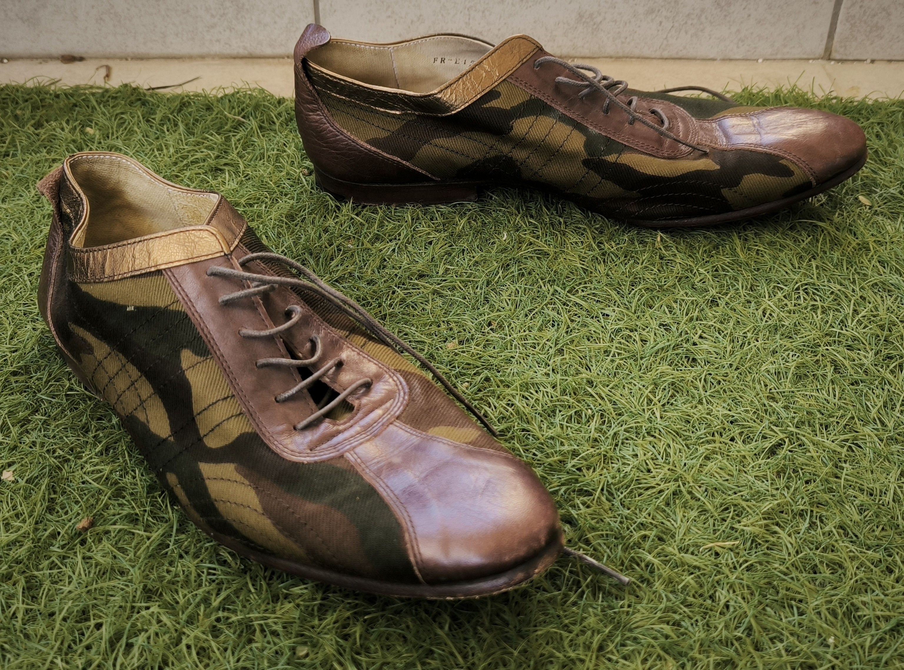 Yohji Yamamoto Yohji Yamamoto x Hiromu Takahara FEMME Camouflage Sneakers Size US 6 / IT 36 - 1 Thumbnail