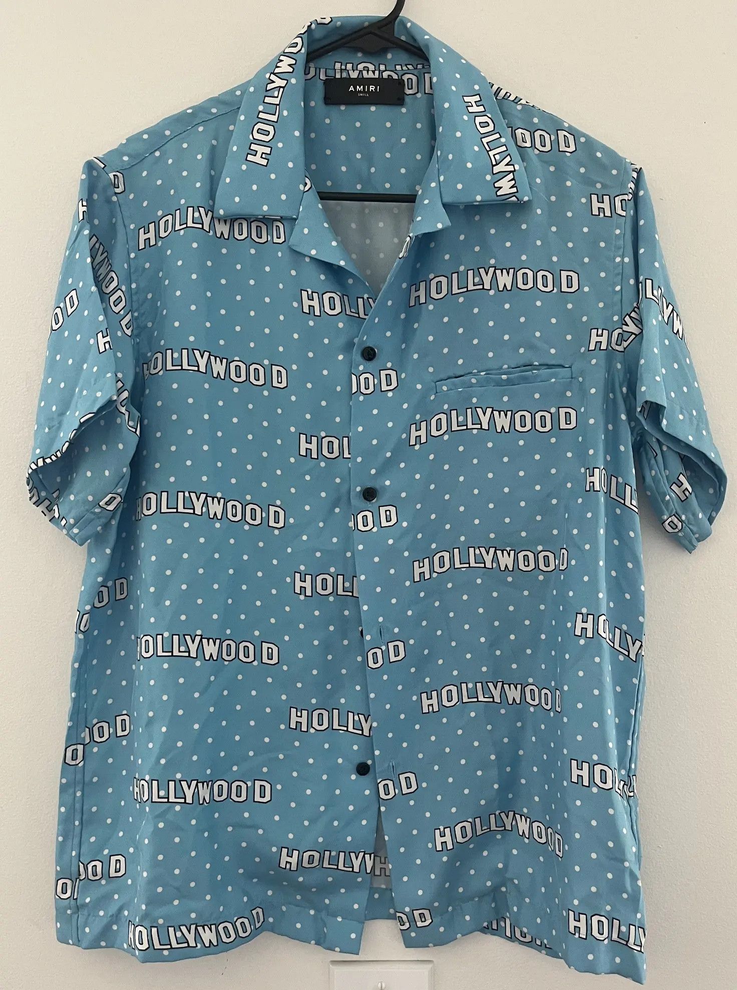 Amiri AMIRI SS SILK SHIRT - HOLLYWOOD Size US XS / EU 42 / 0 - 4 Thumbnail