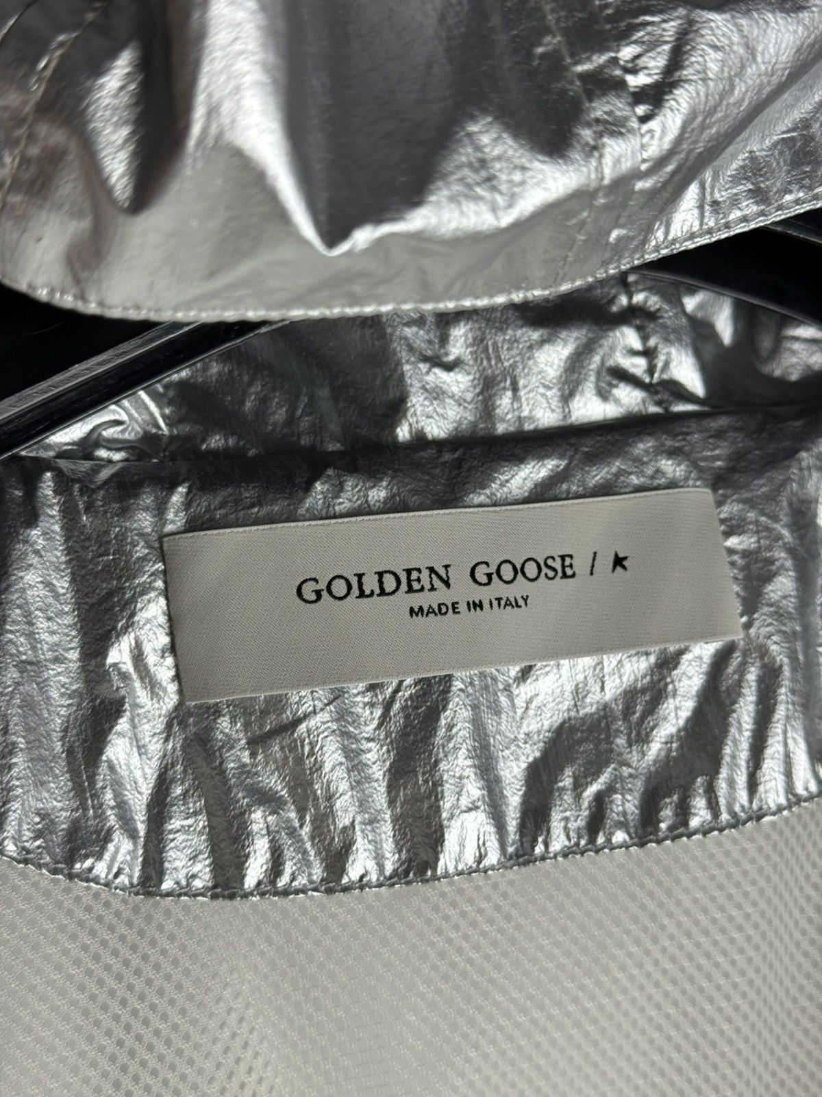 Golden Goose Golden Goose Star Metallica Patchwork Windbreaker Jacket Size US L / EU 52-54 / 3 - 6 Thumbnail