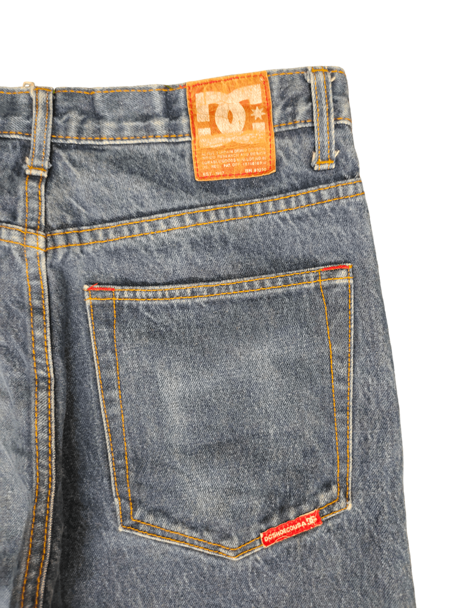 DC Baggy Jeans DC Shoes Usa Wide Leg Denim Y2k Jnco Size US 30 / EU 46 - 9 Thumbnail
