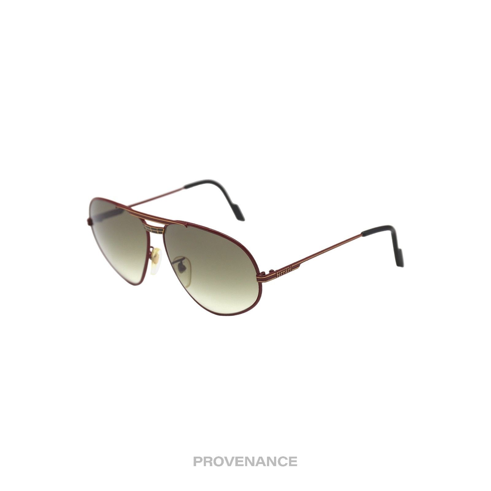 Ferrari 🔴 Ferrari F12 Vintage Sunglasses - Red Size ONE SIZE - 2 Thumbnail