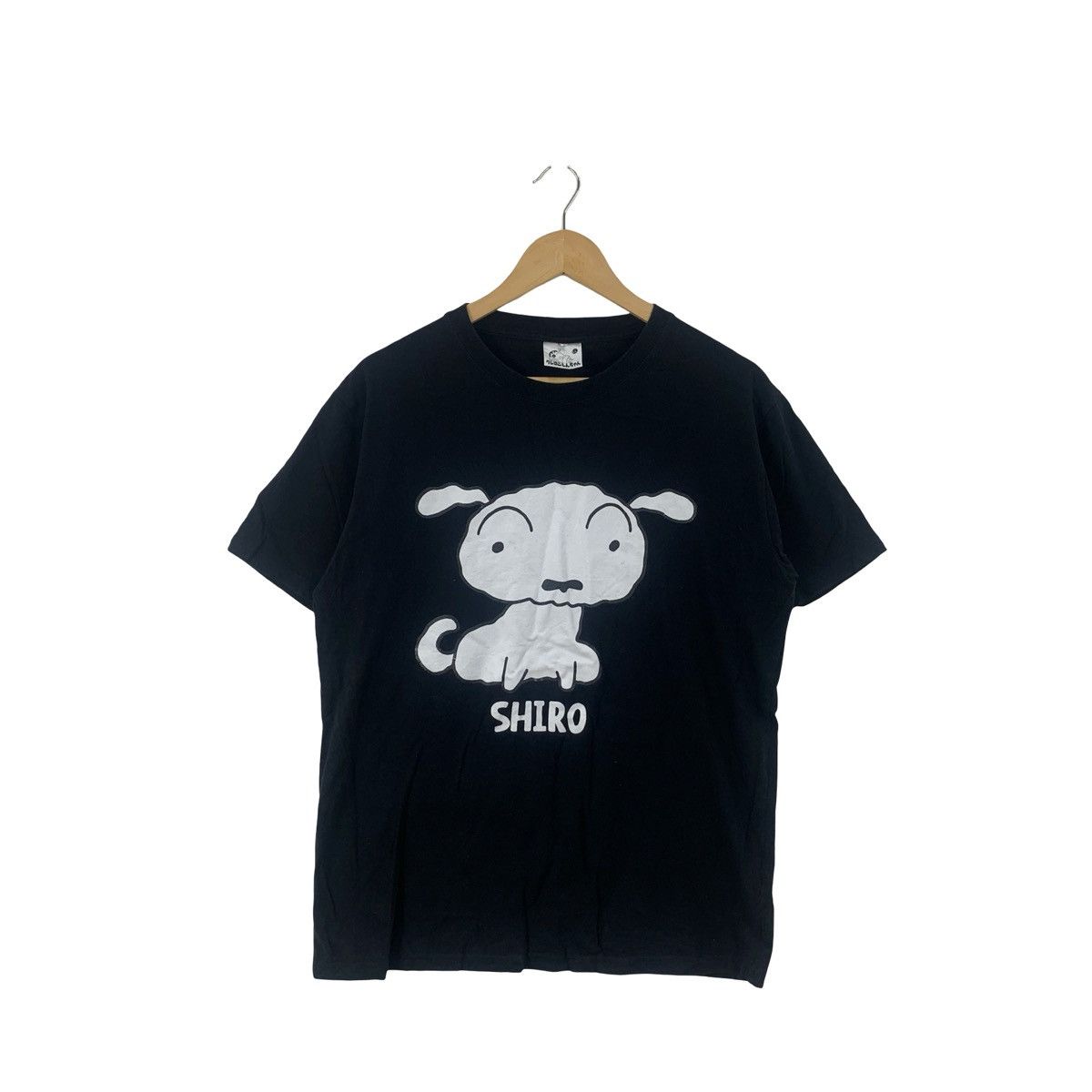 Vintage Vintage SHIRO CARTOON DOG Minimal Cute Character Print Size L / US 10 / IT 46 - 1 Thumbnail