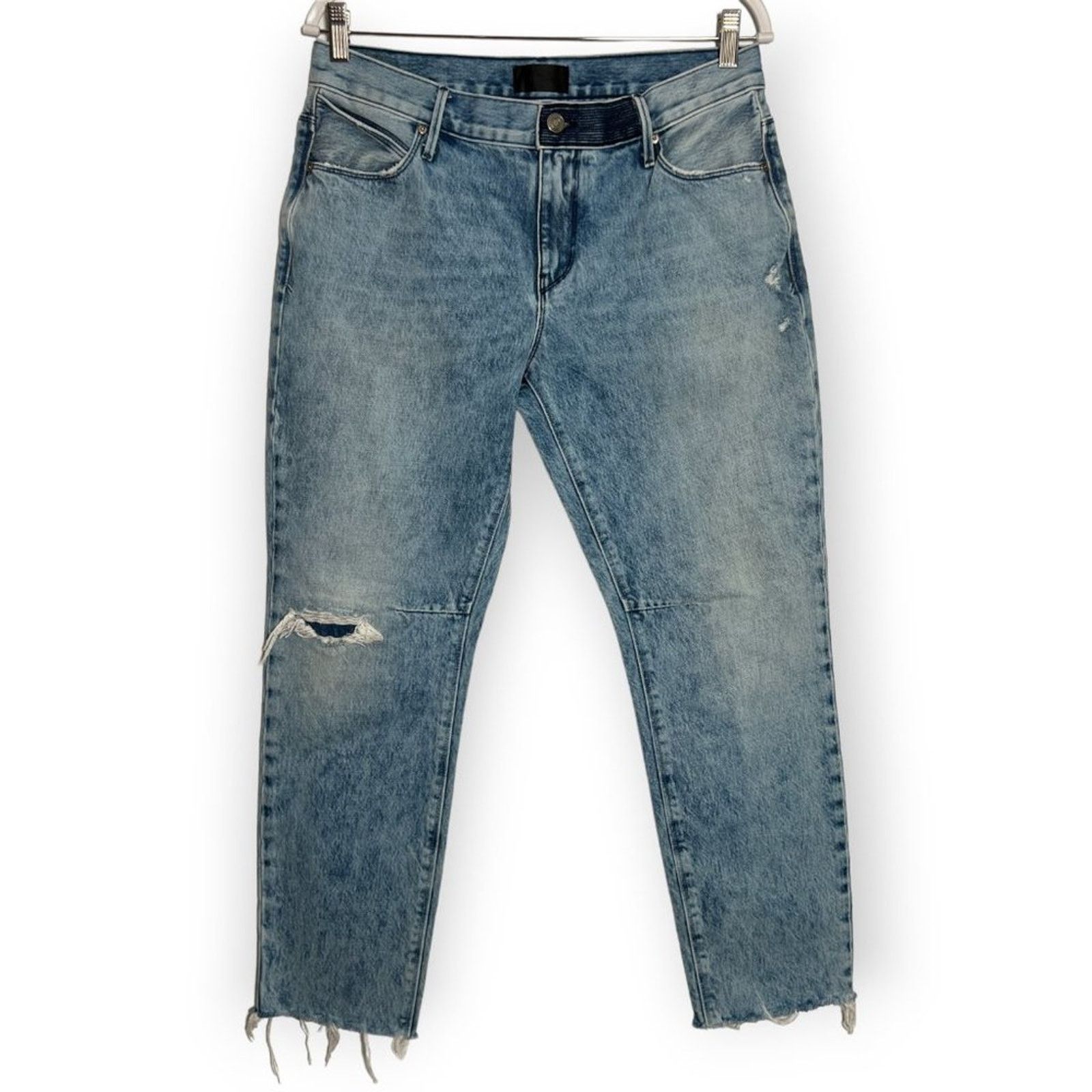 Rta RTA Ryder Straight Jeans Light Blue Frayed Hem Size 29 Size 29" - 1 Thumbnail