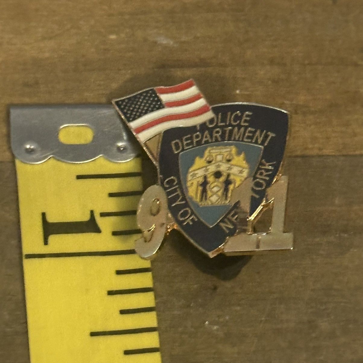 Other NYC Police department 9/11 commemorative lapel pin Size ONE SIZE - 3 Thumbnail