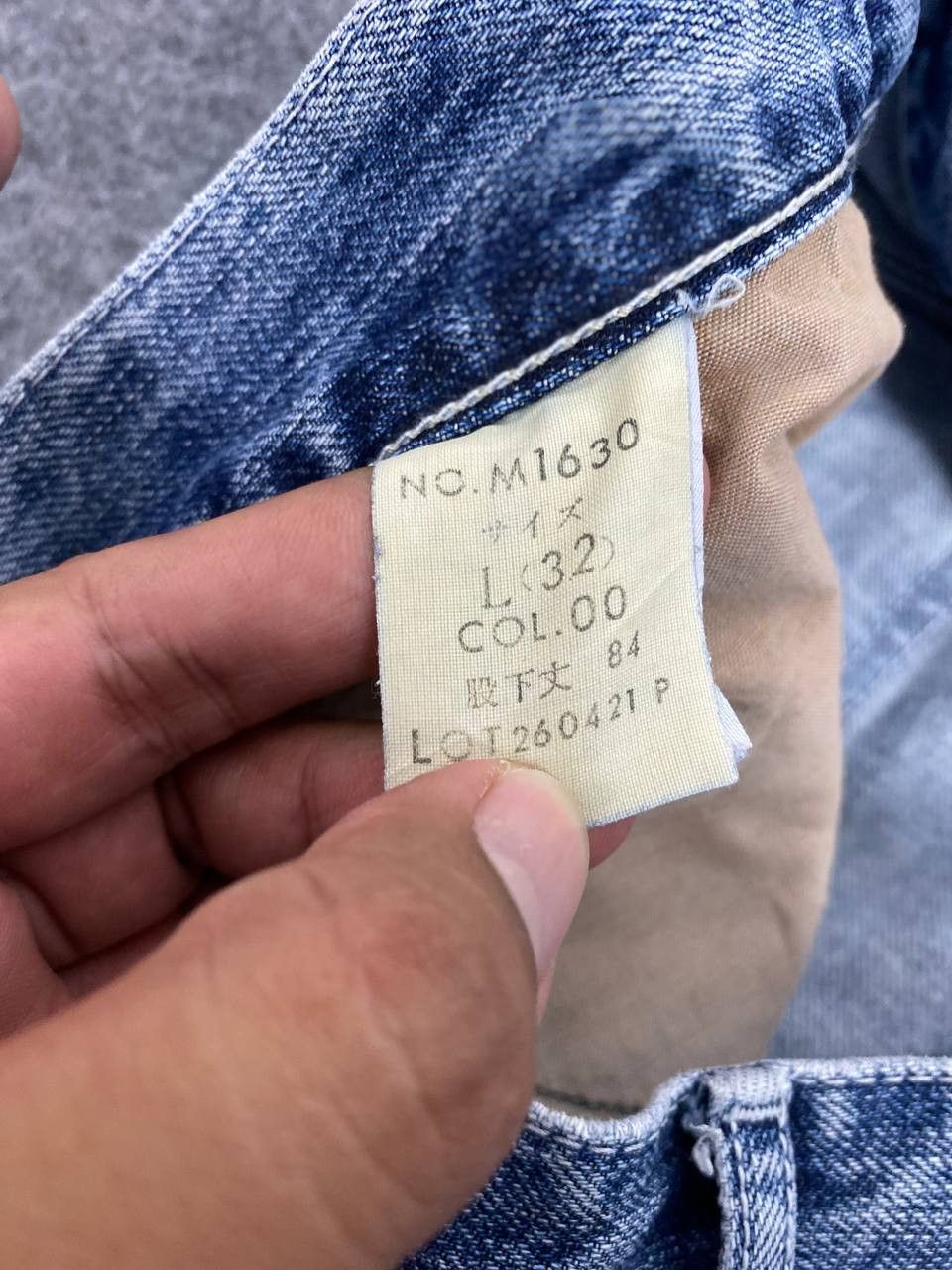 Japanese Brand blue way triple stitch nice faded distressed denim Size US 34 / EU 50 - 12 Thumbnail