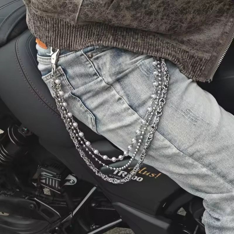 Vintage Multilayer Bead Wallet Chain Size ONE SIZE - 2 Thumbnail