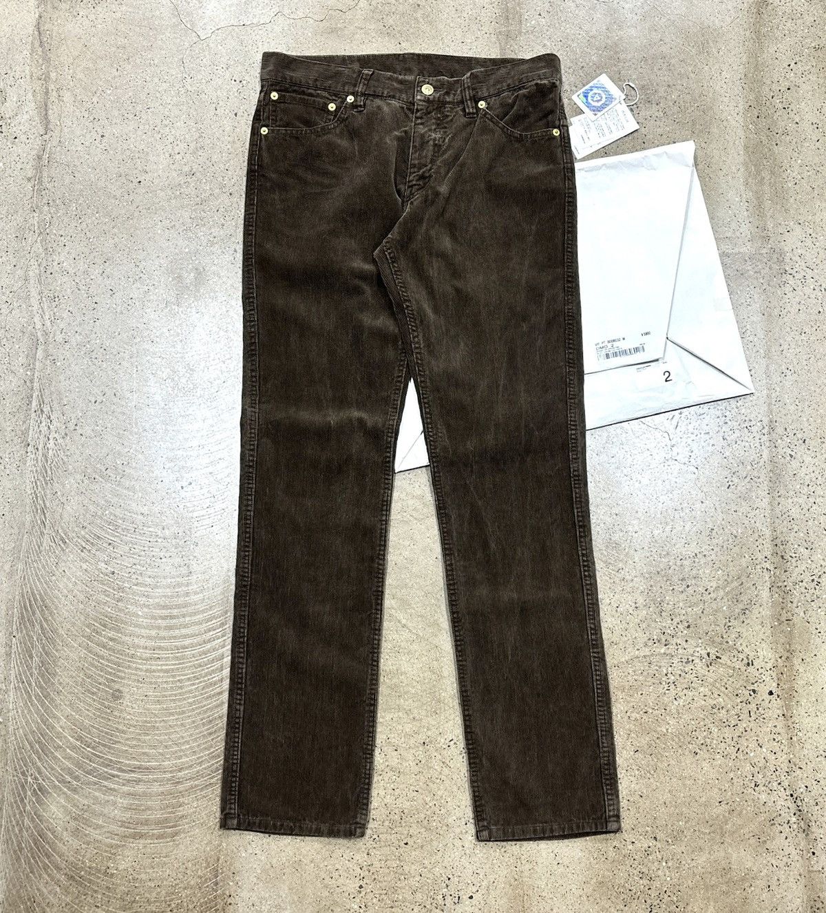 Visvim Visvim Fluxus 04 N.D. Slub （Corduroy）Dk.mud Size US 32 / EU 48 - 1 Thumbnail