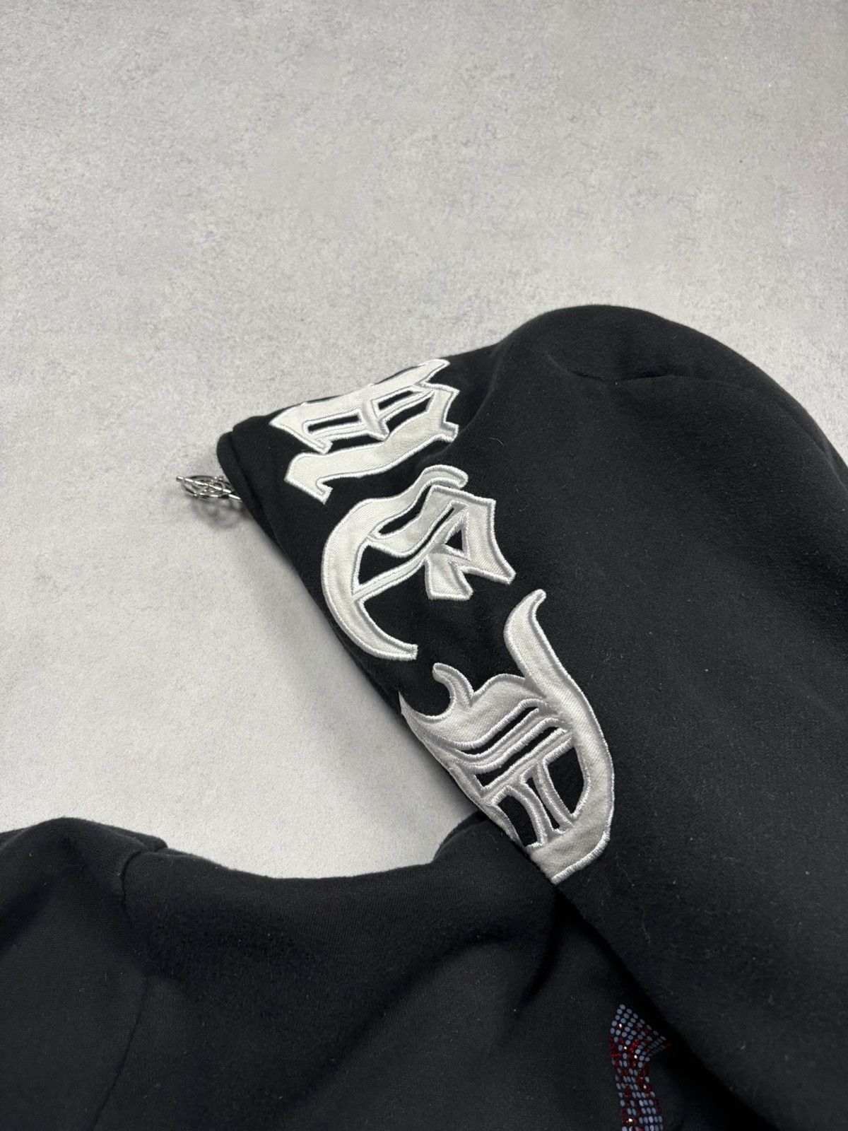 Named Collective Named Collective Rhinestone Target Zip Hoodie Cyber Y2K Size US M / EU 48-50 / 2 - 12 Thumbnail