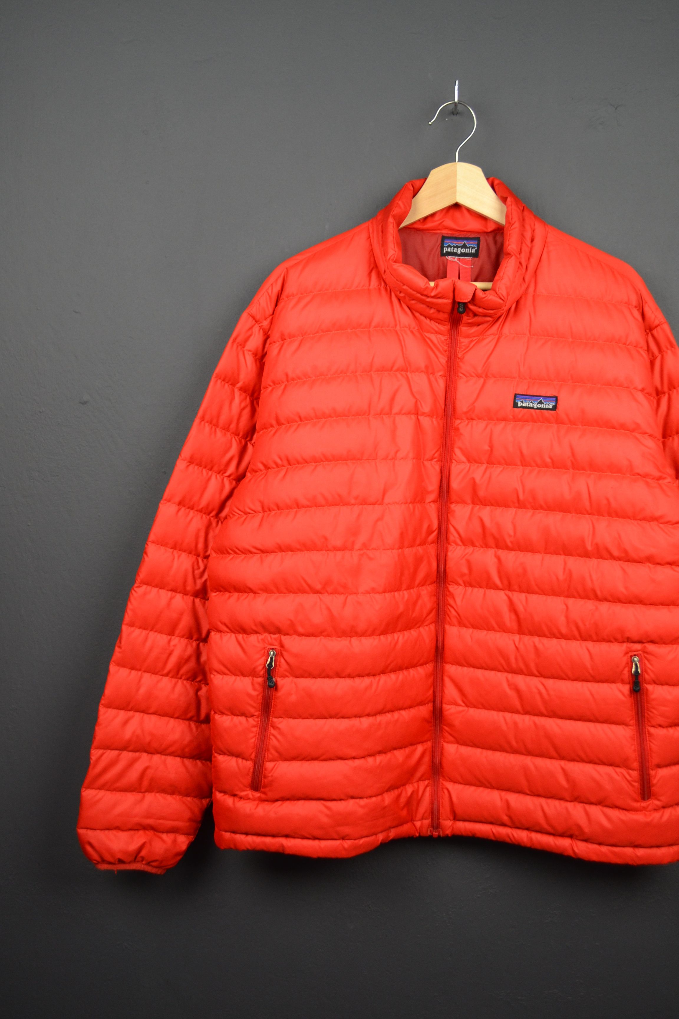 Patagonia Patagonia Red Down Sweater Jacket XXL Size US XXL / EU 58 / 5 - 1 Thumbnail