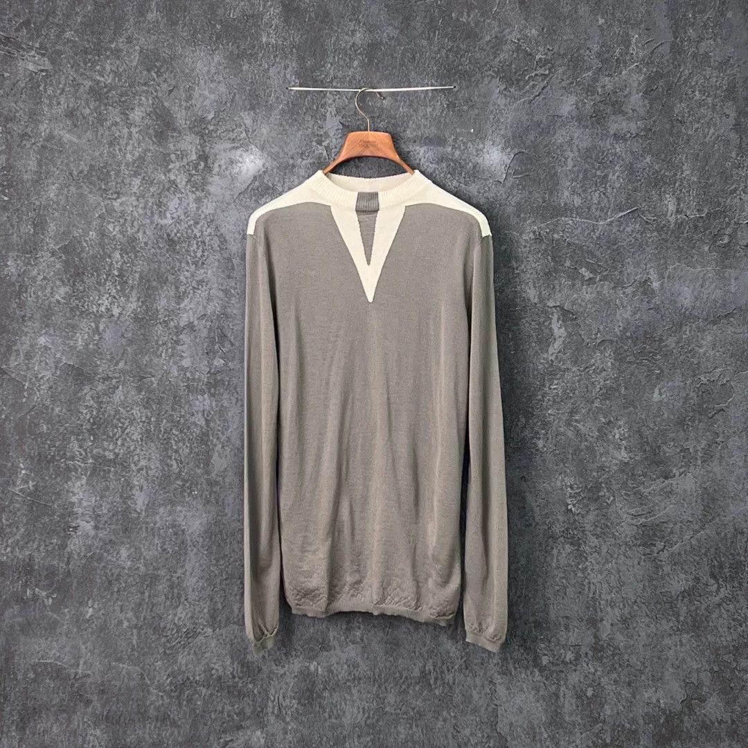 Rick Owens Rick Owens Gray Sweater l Men Size US L / EU 52-54 / 3 - 1 Thumbnail