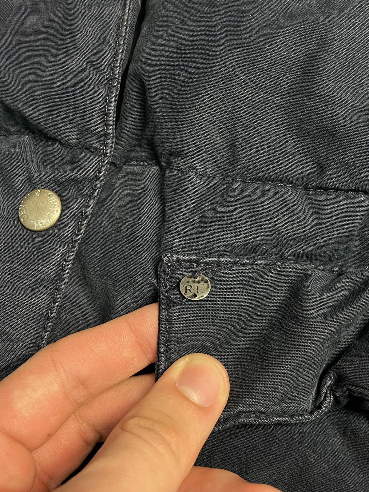 Denim & Supply Ralph Lauren Denim & Supply Ralph Lauren Blue Puffer Down Jacket Men's S Size US S / EU 44-46 / 1 - 3 Thumbnail